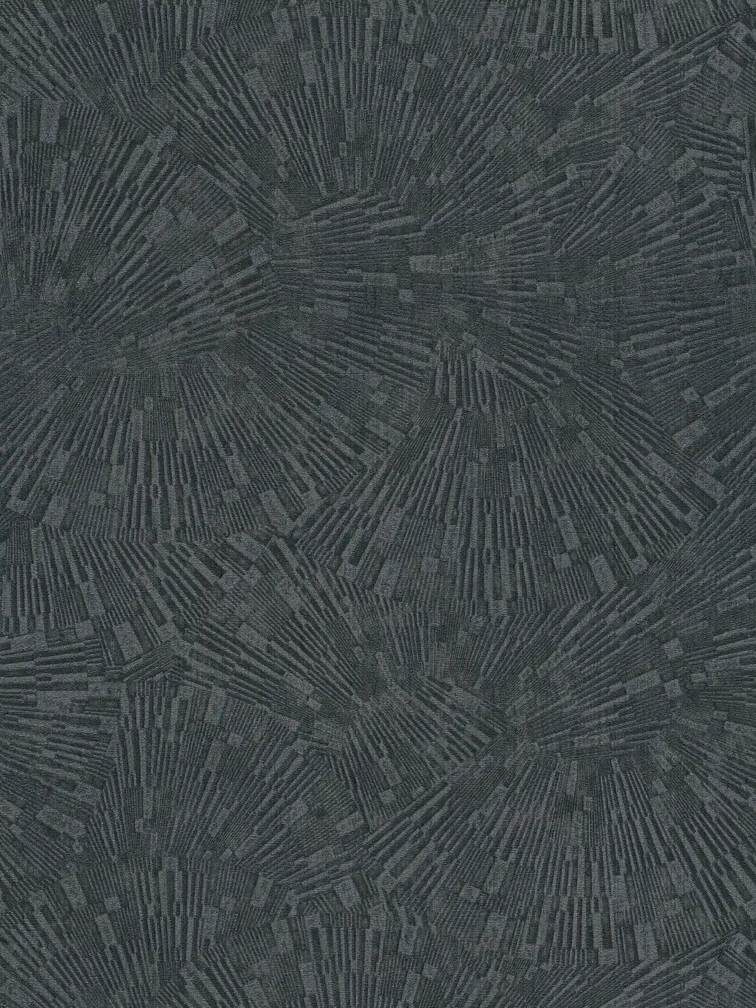         Schwarze Tapete glänzend mit Struktureffekt – Braun, Schwarz
    