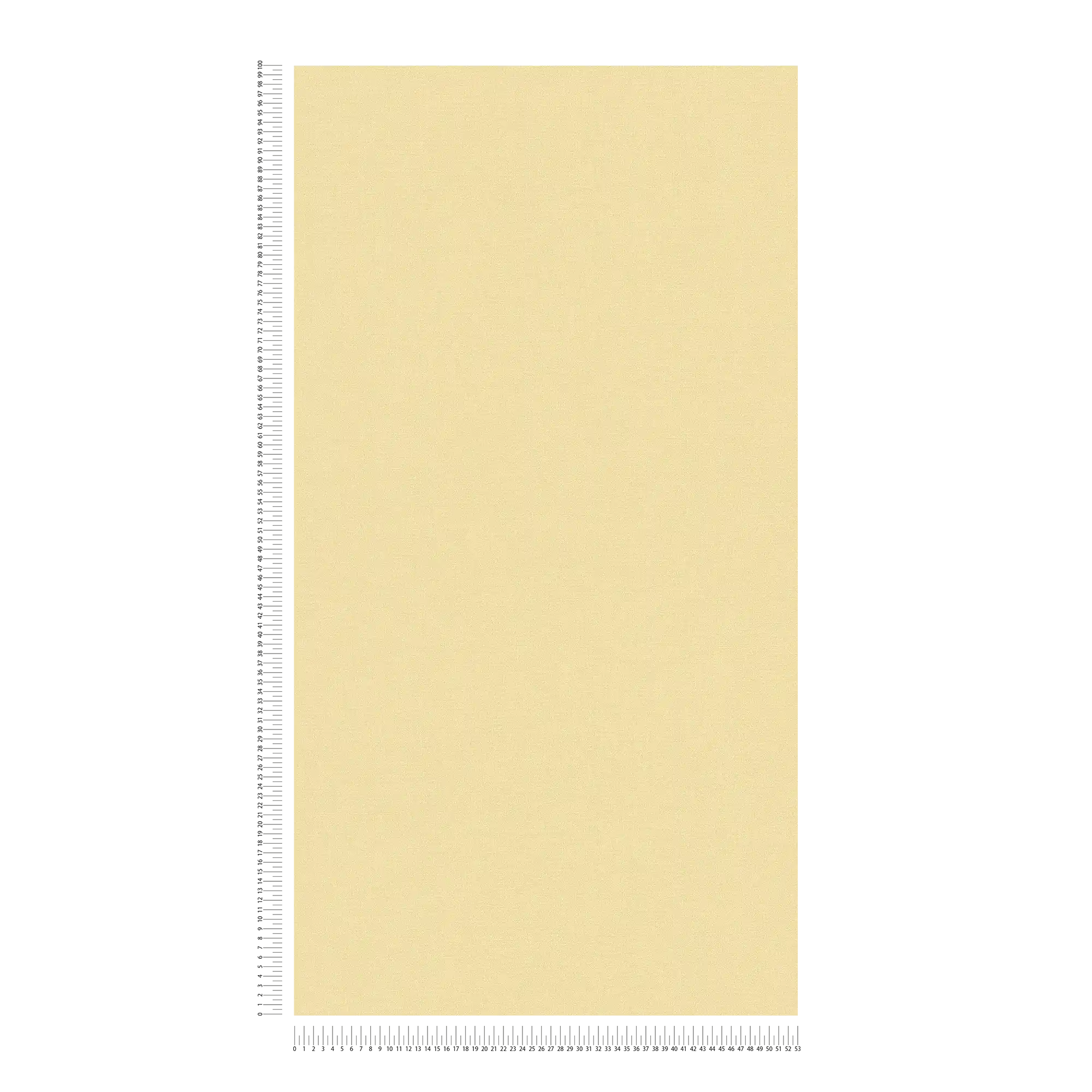             Einfarbige Uni-Vliestapete in warmen Farbton – Gelb
        