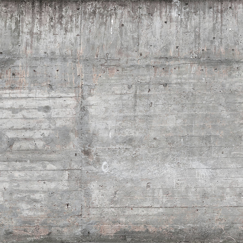         Betonwand im Industrial Style – Grau, Braun
    