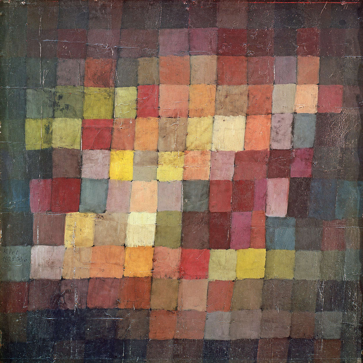             Fototapete "Alte Harmonie" von Paul Klee
        