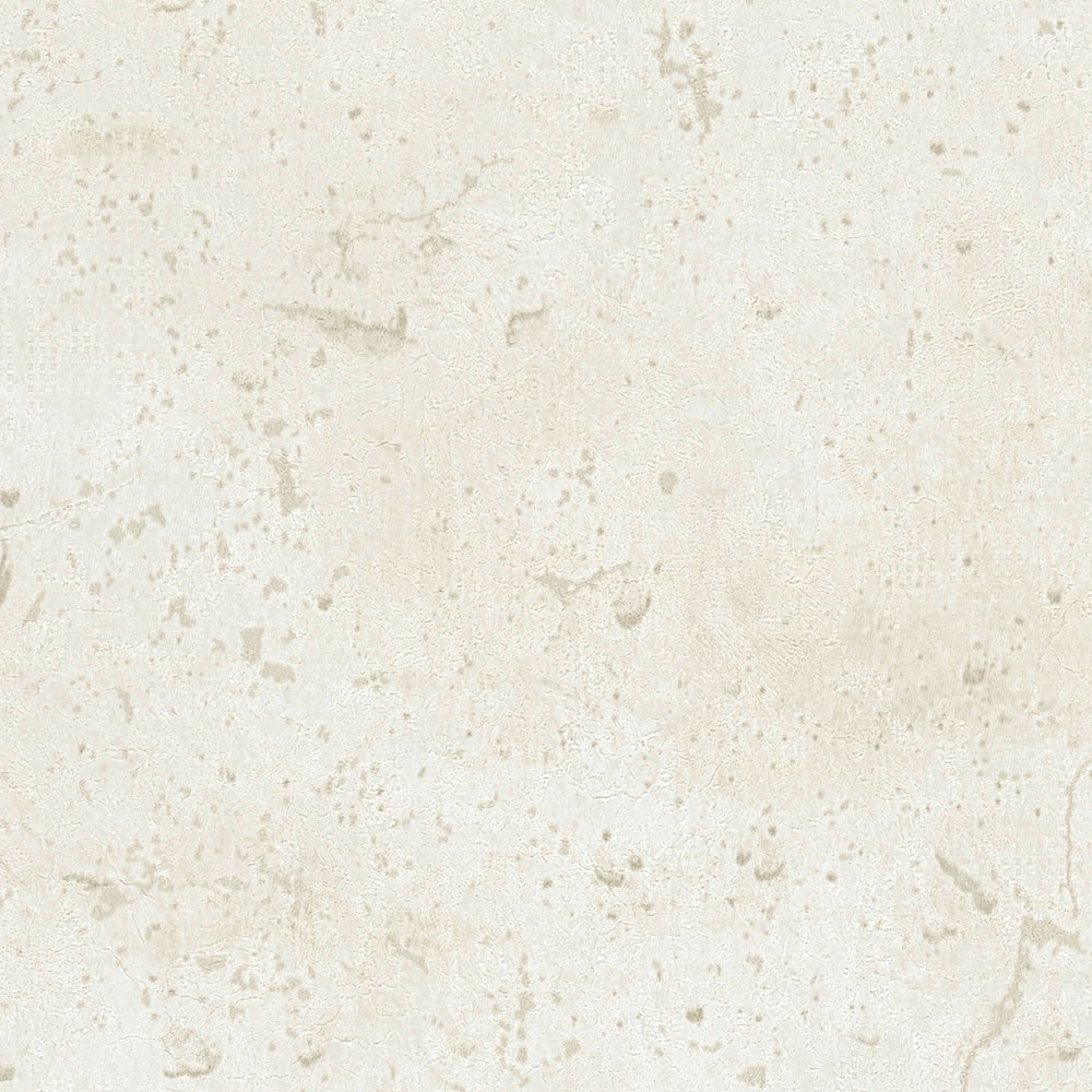             Betontapete im Industrial Style – Creme, Weiß
        