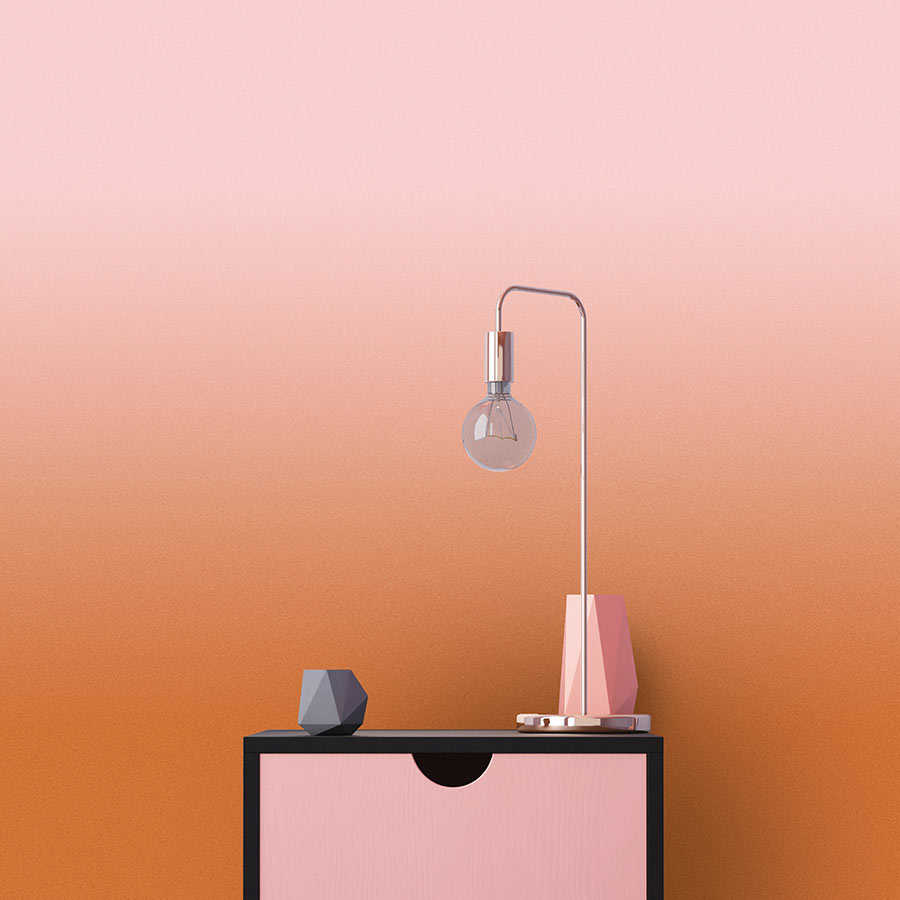 Colour Studio 4 – Ombre Fototapete Farbverlauf Rosa & Orange
