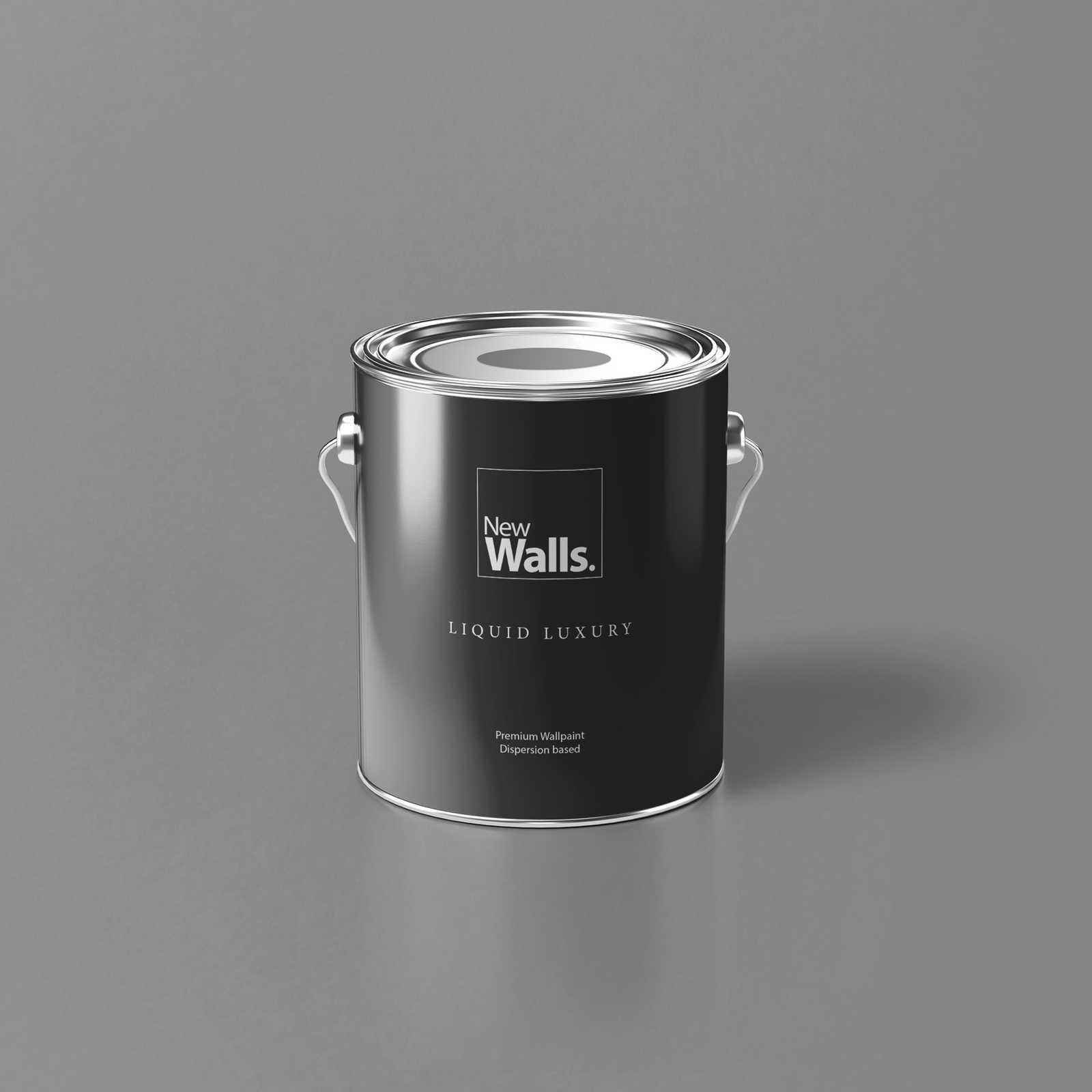 Premium Wandfarbe neutrales Steingrau »Industrial Grey« NW102 – 2,5 Liter
