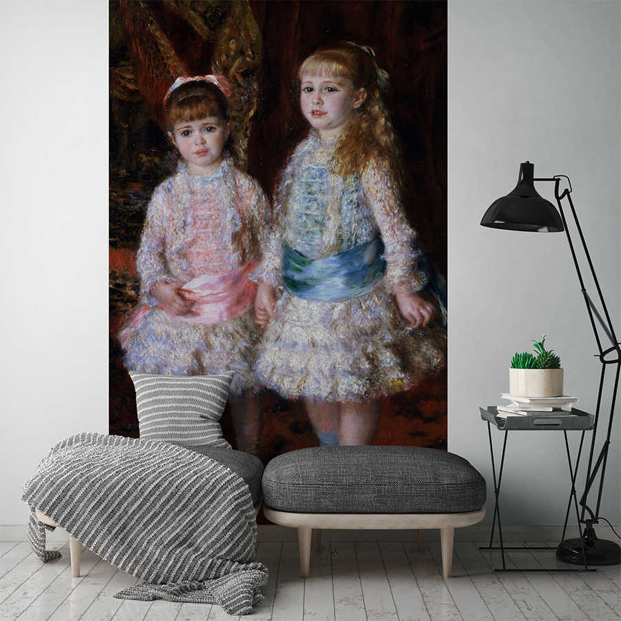         Fototapete "Die Mädchen von Cahen d'Anvers" von Pierre Auguste Renoir
    