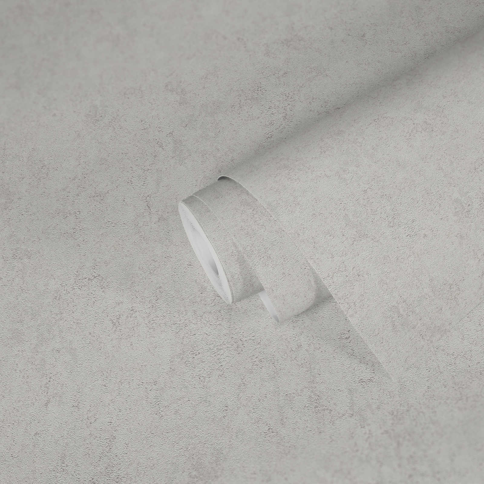             Strukturtapete einfarbig mit Metalliceffekt glänzend – Weiß
        