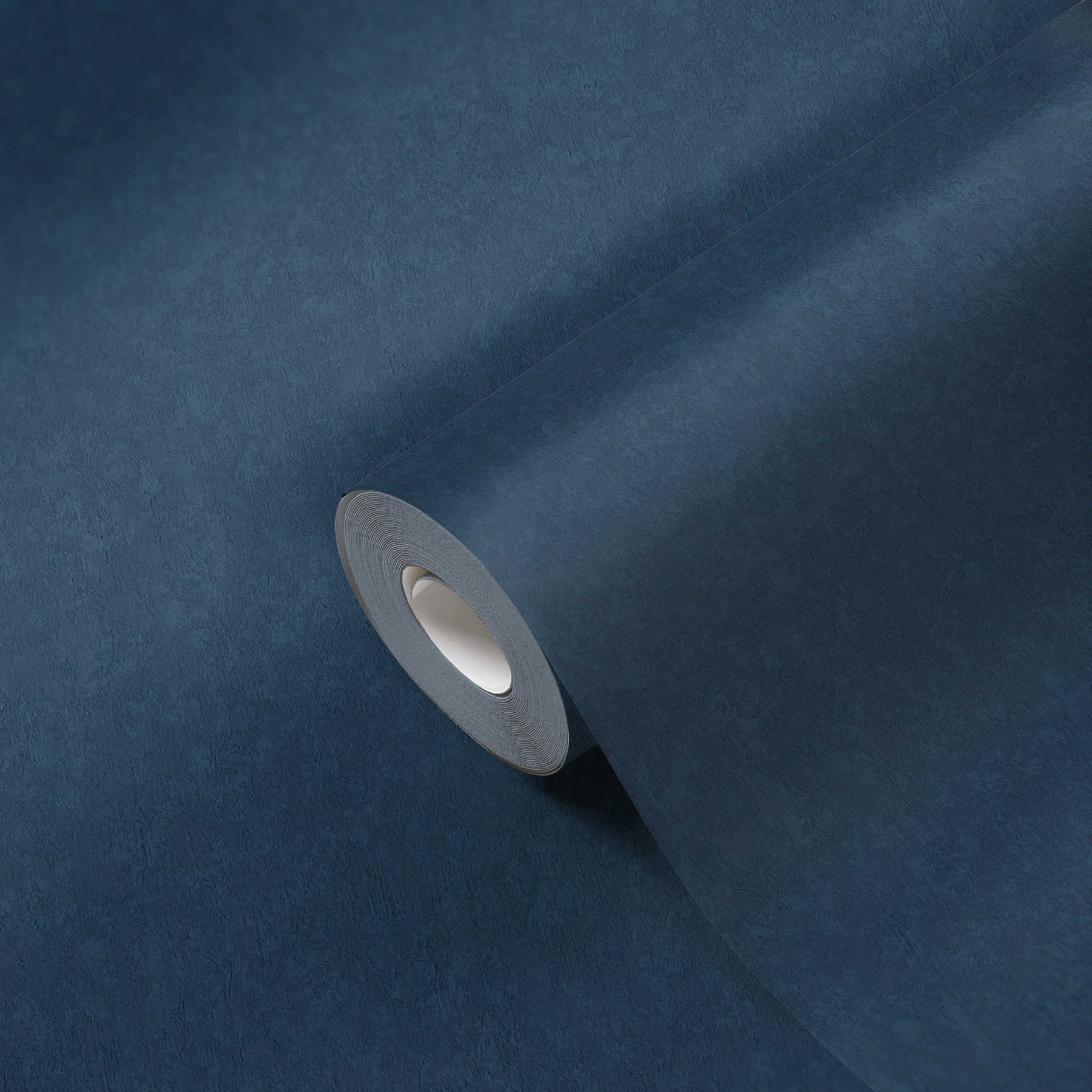             Einfarbige Vliestapete in Premium Qualität – Blau
        