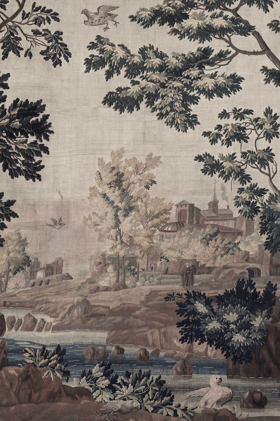             Gobelin Gallery 1 - Landschaft Leinwandbild historischer Wandteppich – 1,20 m x 0,80 m
        