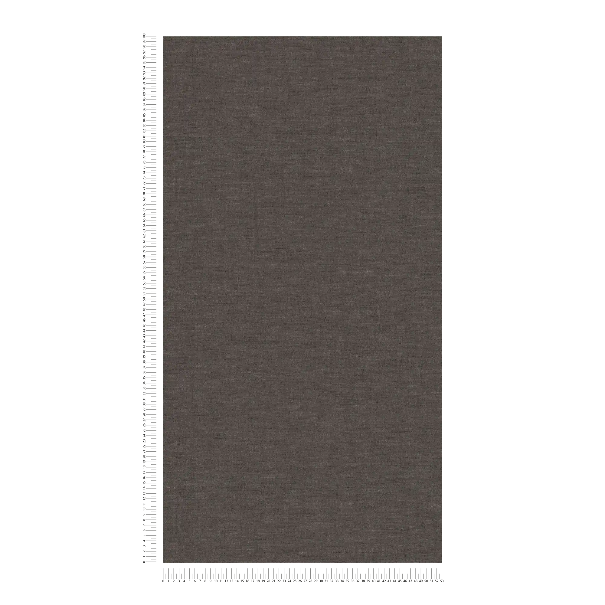             Melierte Tapete unifarben mit Strukturdesign – Grau, Schwarz
        