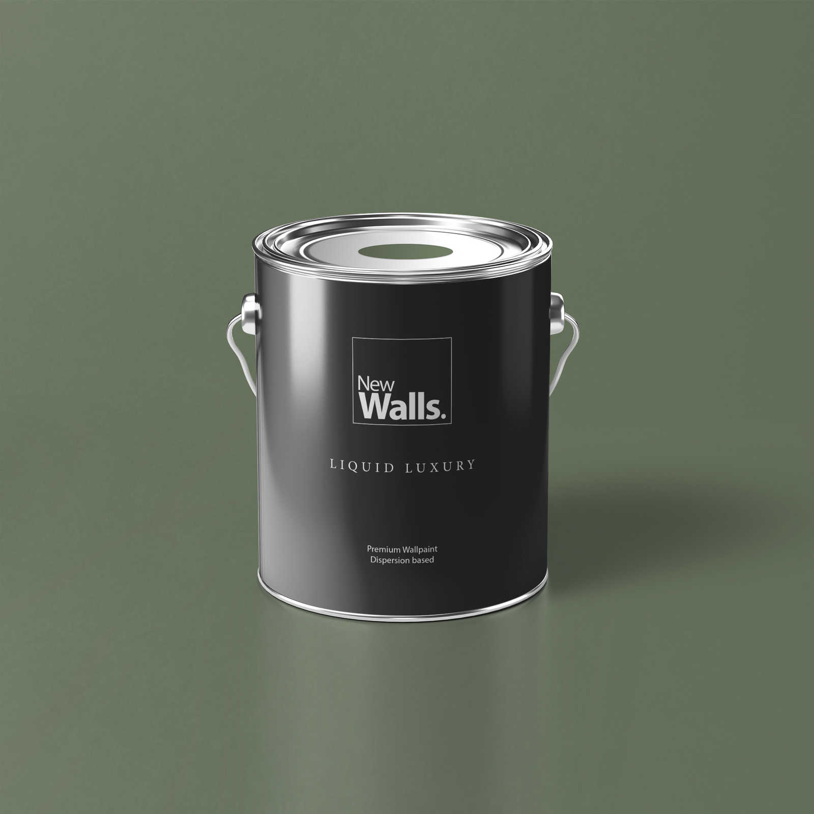 Premium Wandfarbe entspannendes Olivgrün »Gorgeous Green« NW504 – 5 Liter

