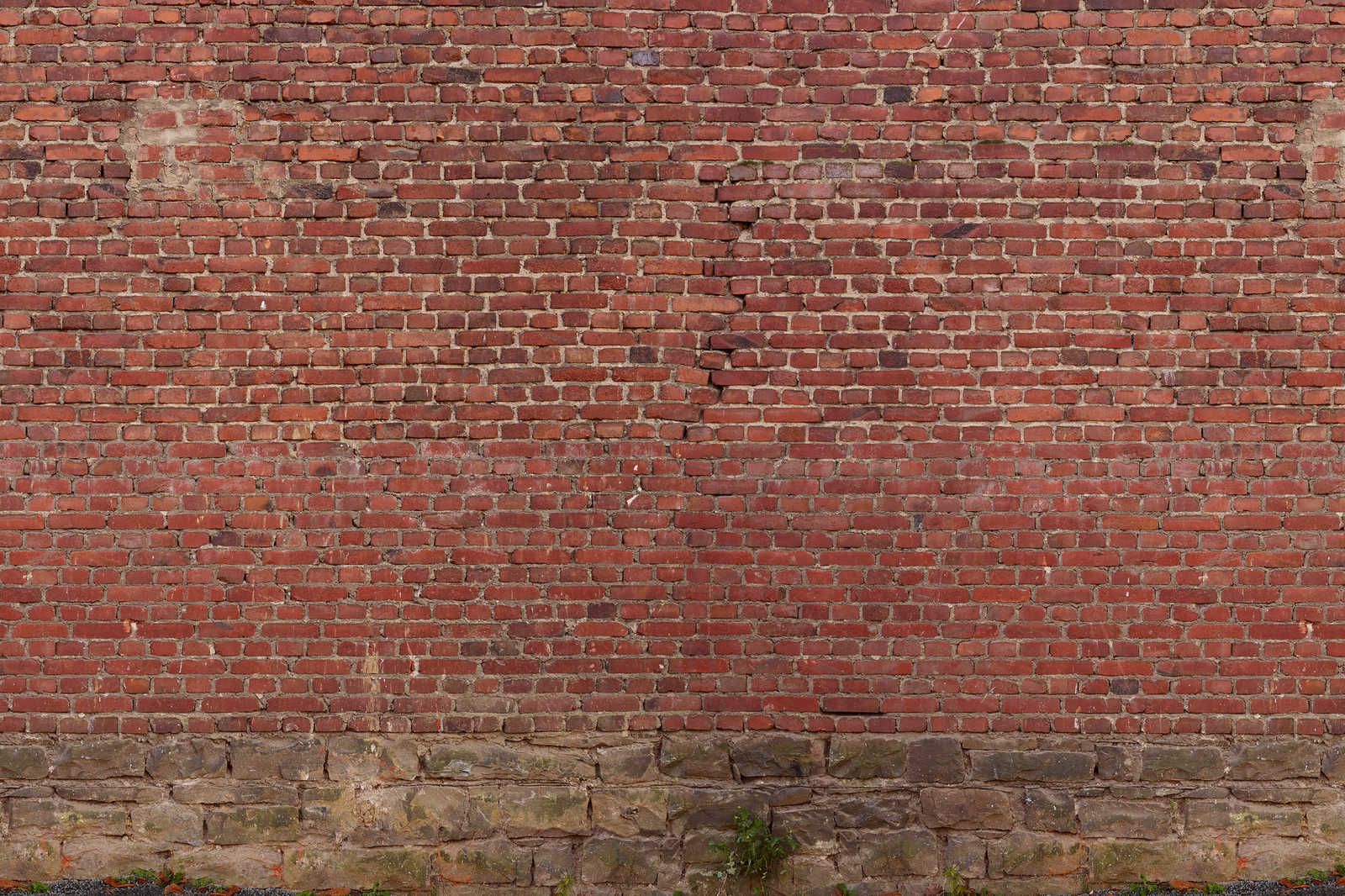             Rote Ziegelmauer Leinwandbild – 1,20 m x 0,80 m
        