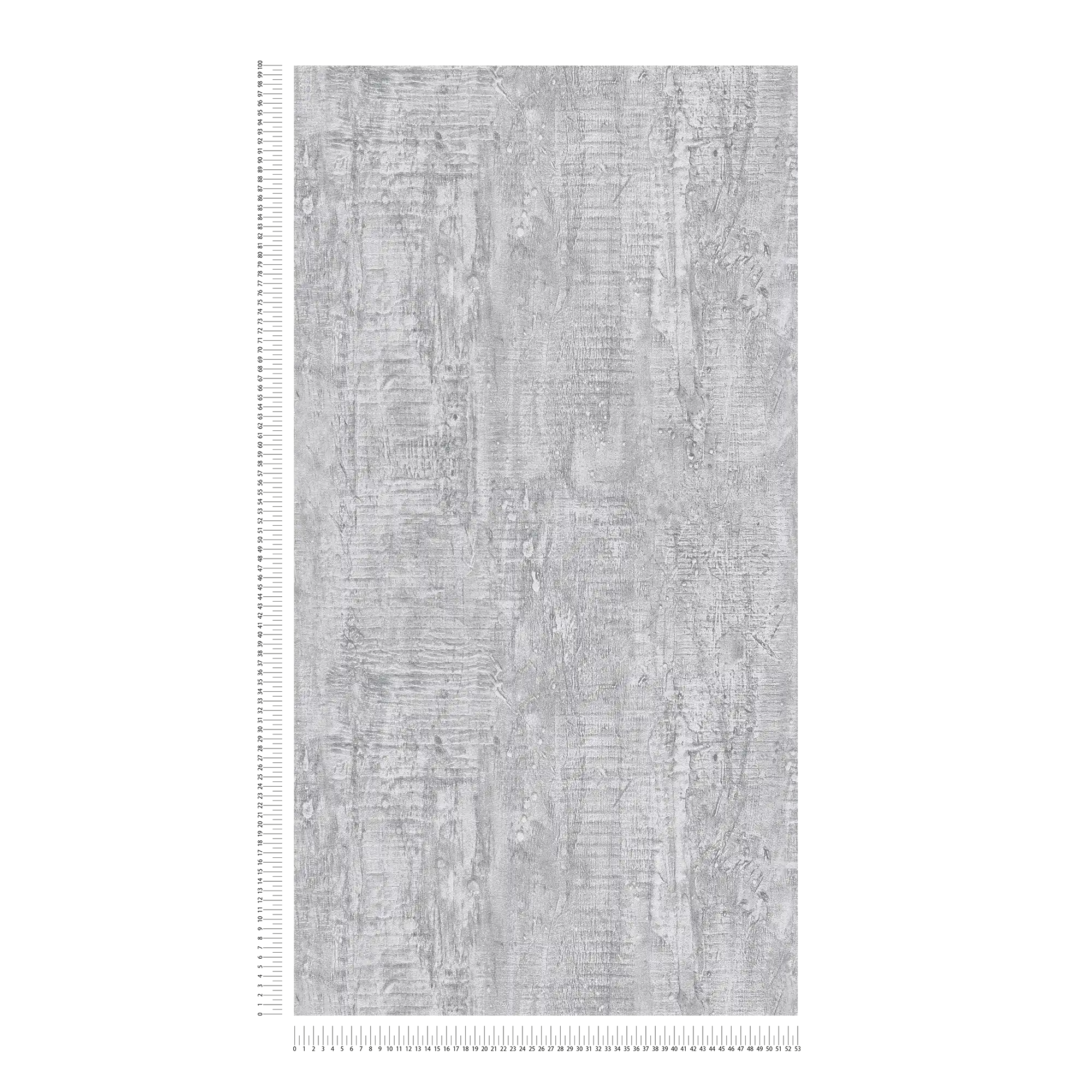             Tapete in rustikaler Betonoptik für Industrielles Design – Grau
        