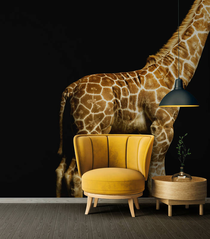             Giraffenkörper – Fototapete mit Tier-Portrait
        