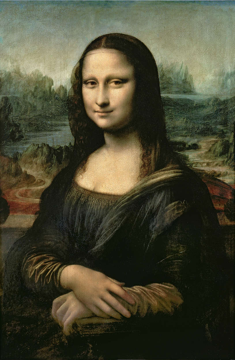             Fototapete "Mona Lisa" von Leonardo da Vinci
        