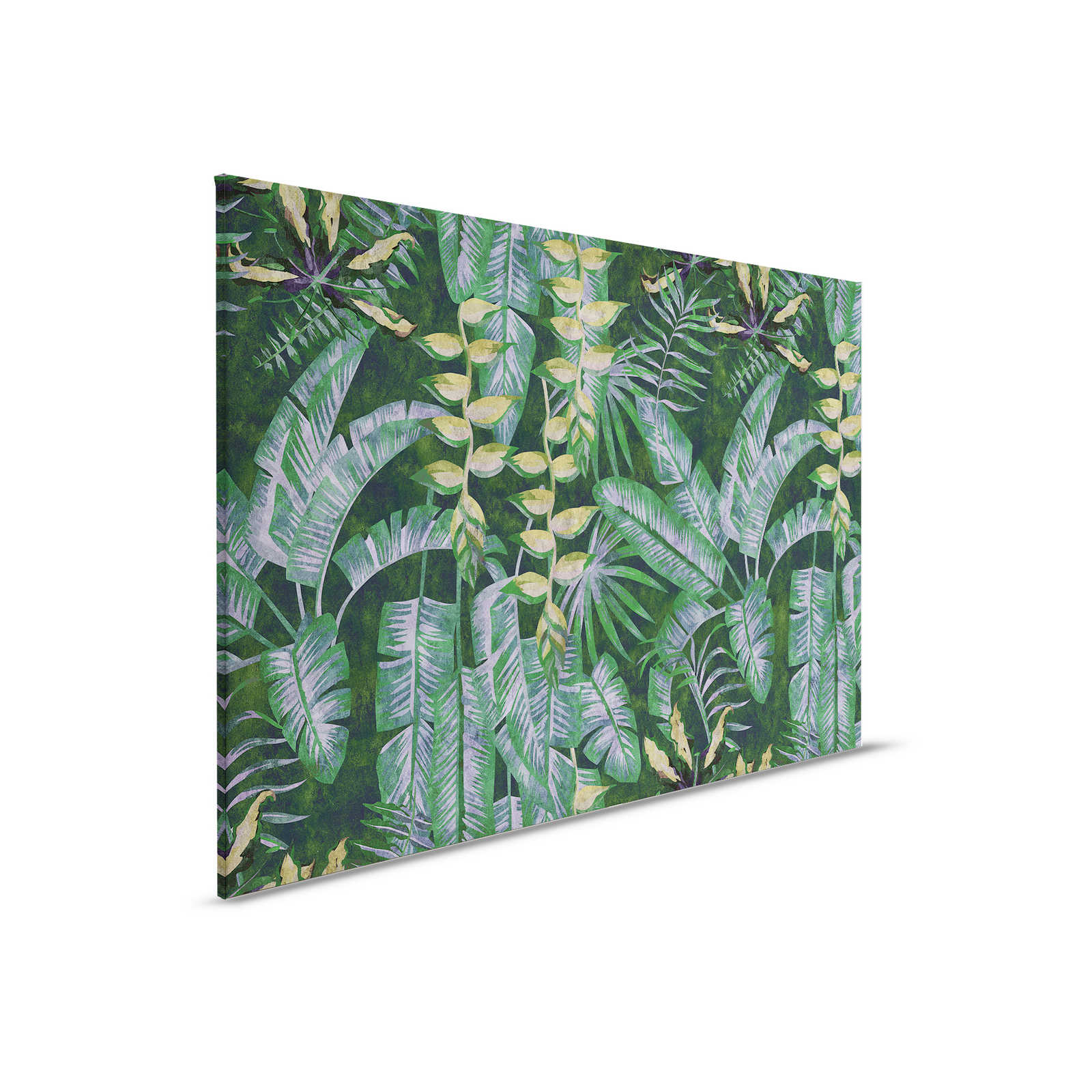 Tropicana 2 - Leinwandbild mit tropische Pflanzen – 0,90 m x 0,60 m
