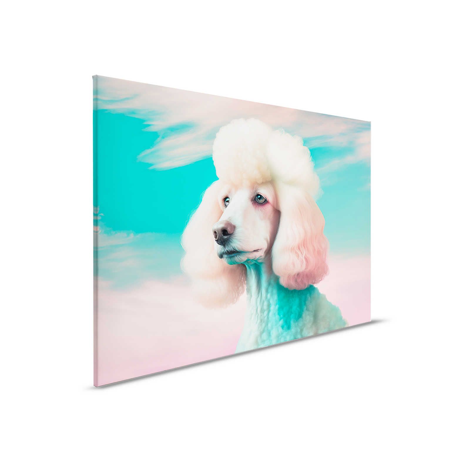         KI-Leinwandbild »rainbow dog« – 90 cm x 60 cm
    