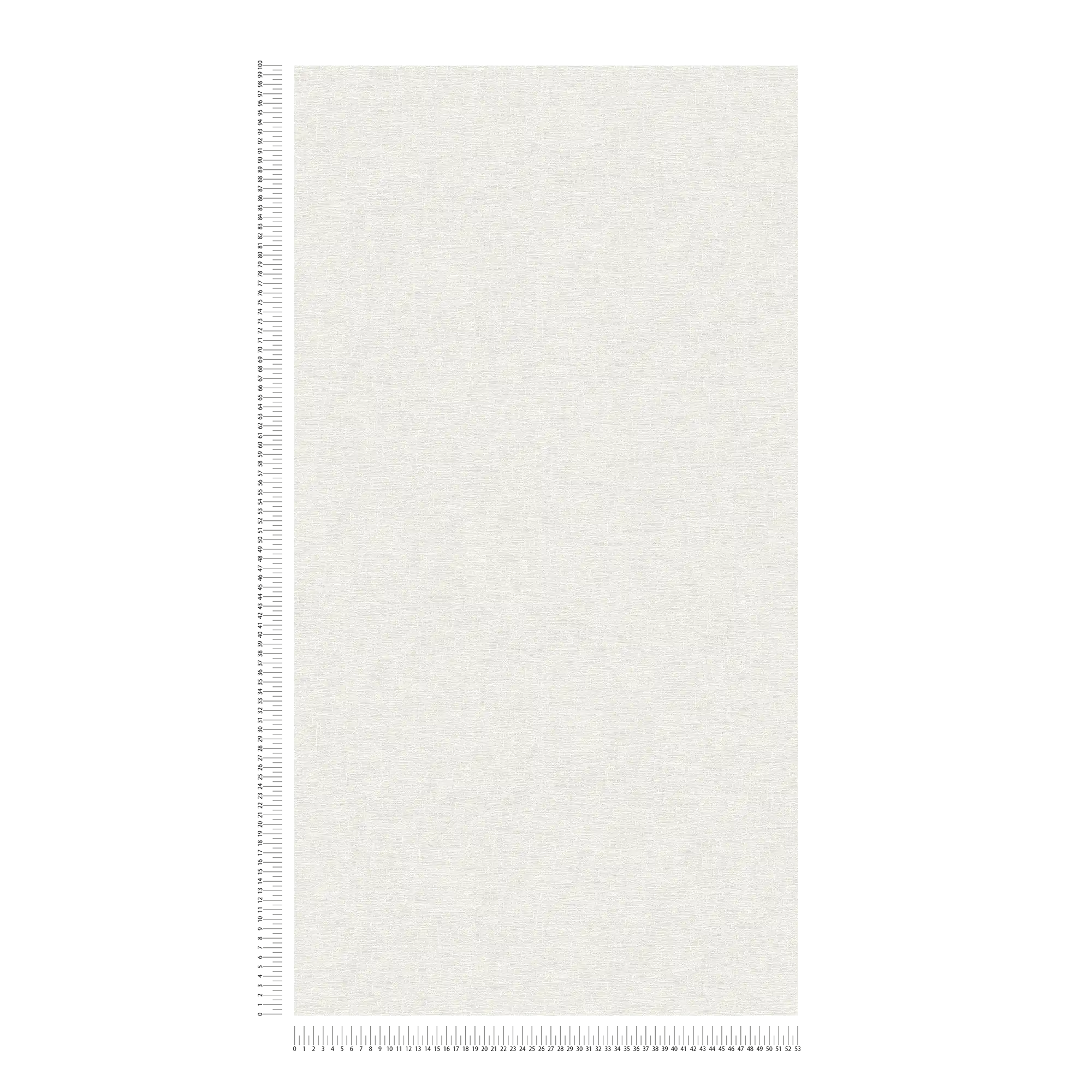             Einfarbige Tapete dunkles Weiß mit dezentem Strukturmuster
        