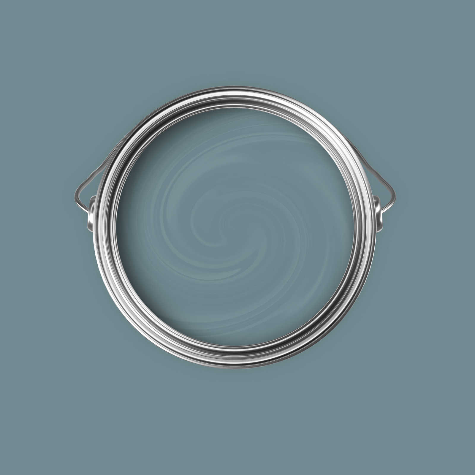             Premium Wandfarbe entspannendes Taubenblau »Balanced Blue« NW311 – 5 Liter
        