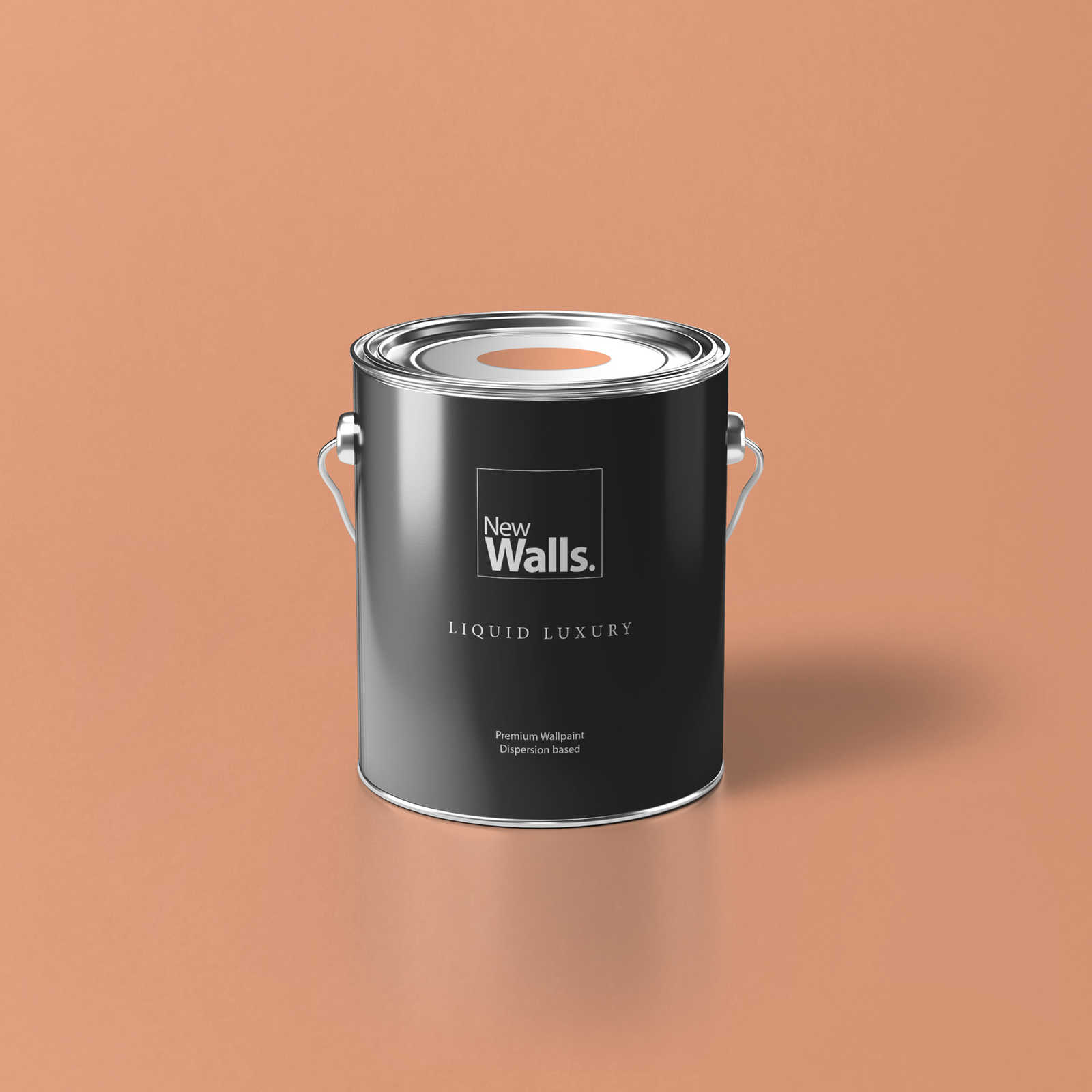 Premium Wandfarbe freundliches Lachs »Active Apricot« NW913 – 2,5 Liter
