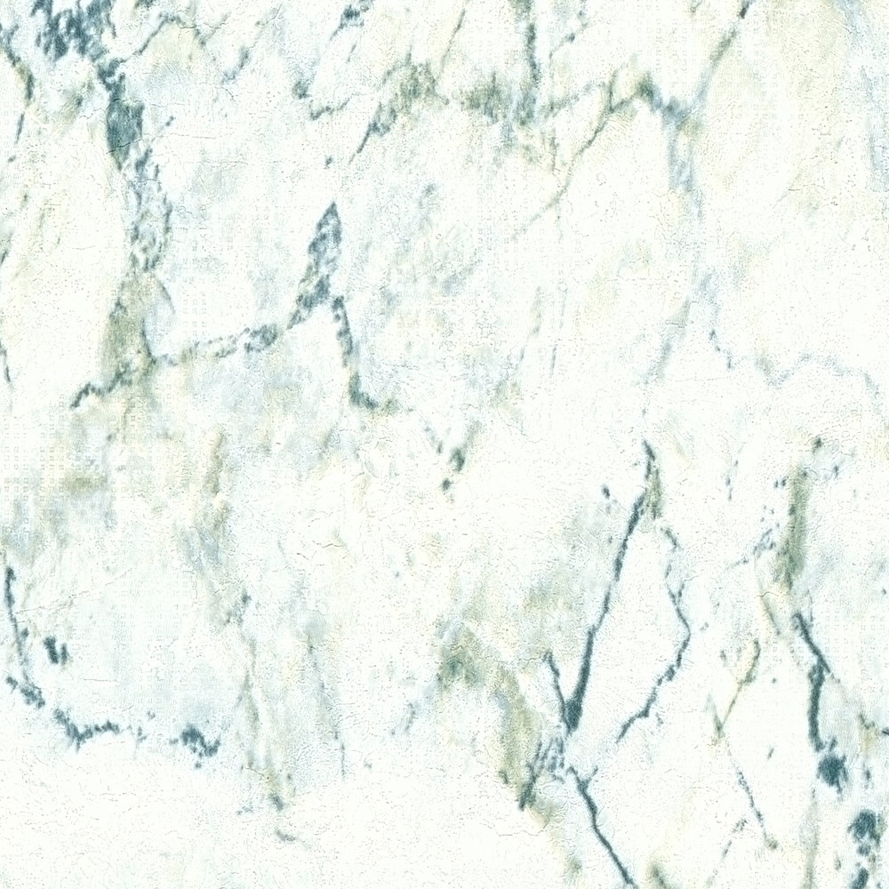             Vliestapete mit feiner Marmoroptik – Weiß, Grau, Schwarz, Blau
        