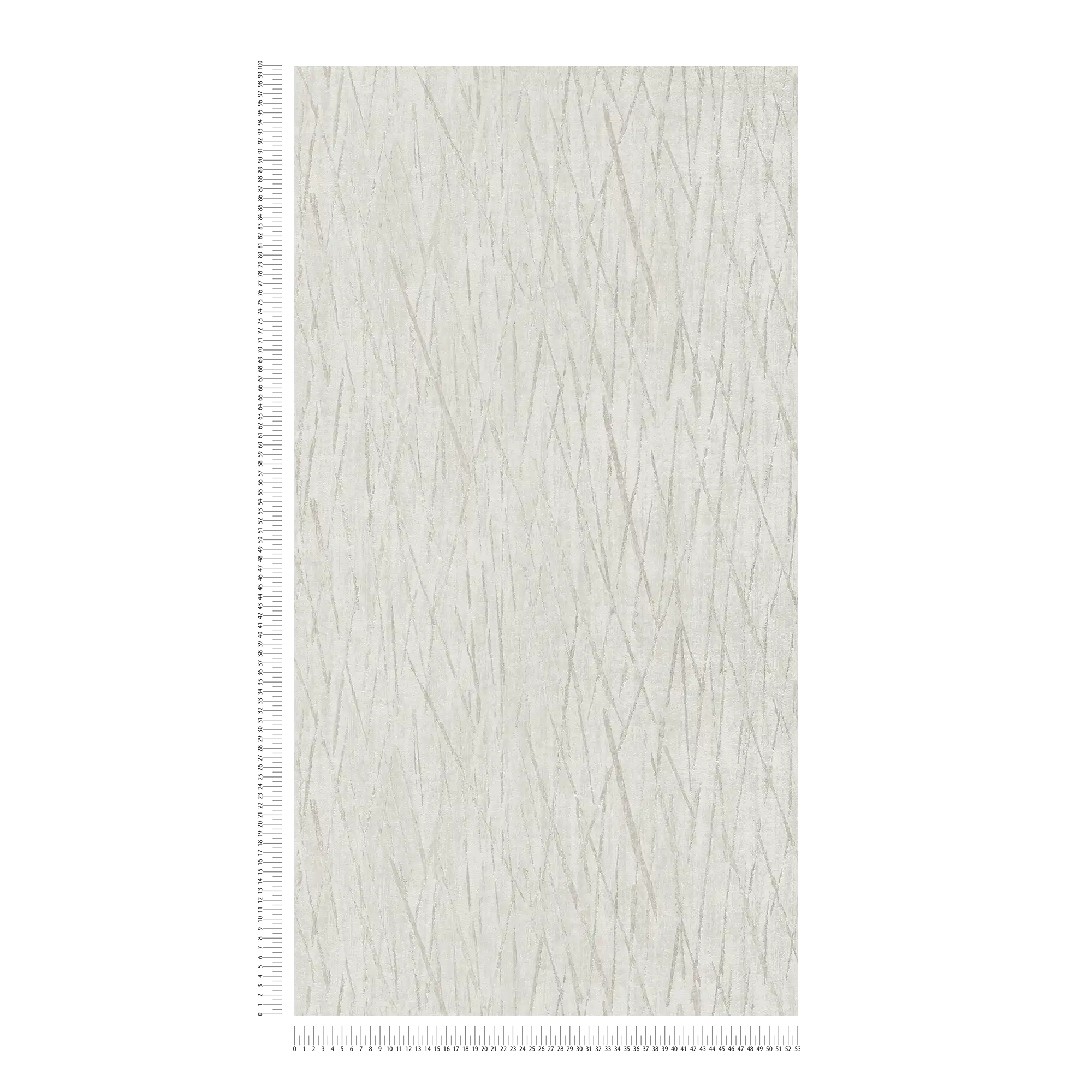             Naturdesign Tapete meliert mit Metallic Farbe – Grau
        