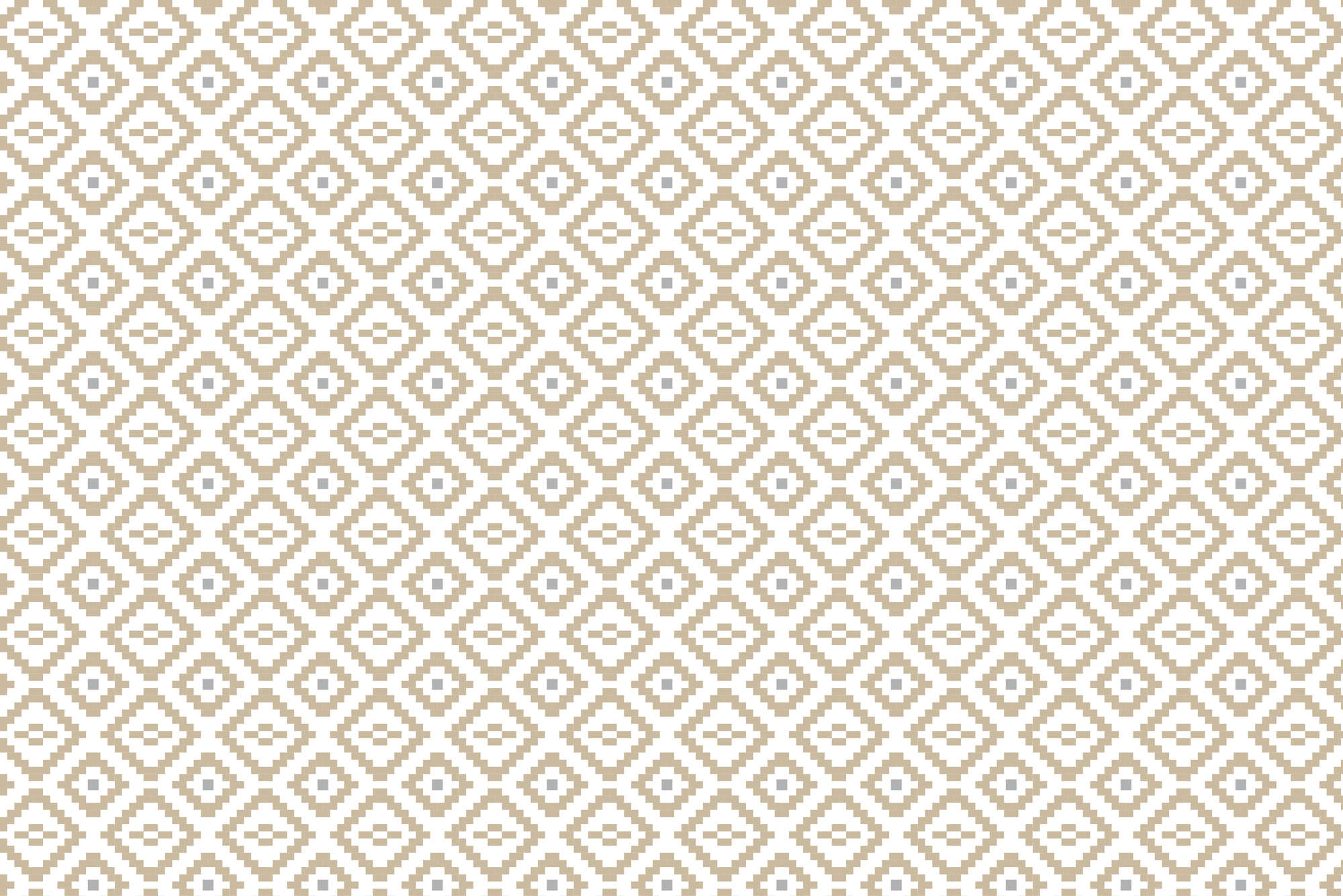             Design Fototapete kleine Quadrate mit Mustern gelb auf Perlmutt Glattvlies
        