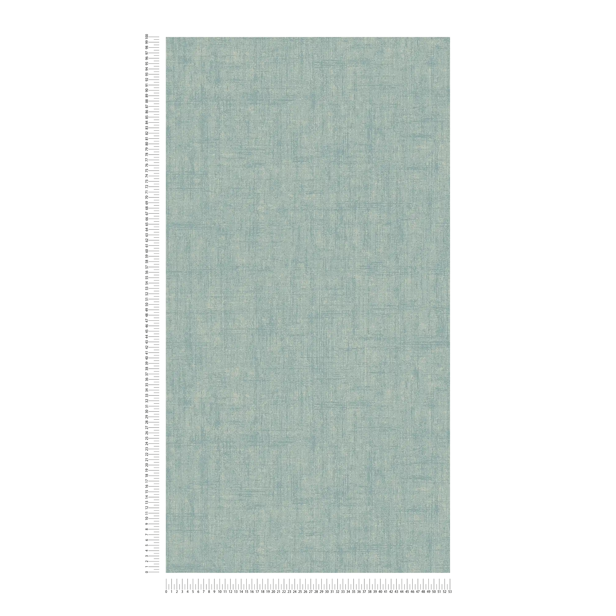             Wassergrüne Tapete, grobe Leinenoptik – Blau, Grün
        