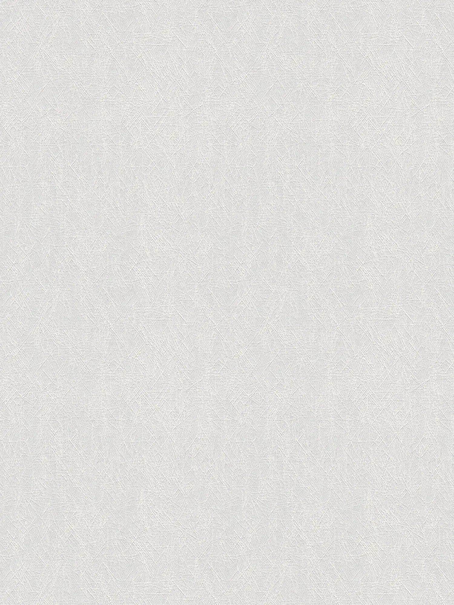 Unifarbene Strukturtapete mit Linientextur – Weiß
