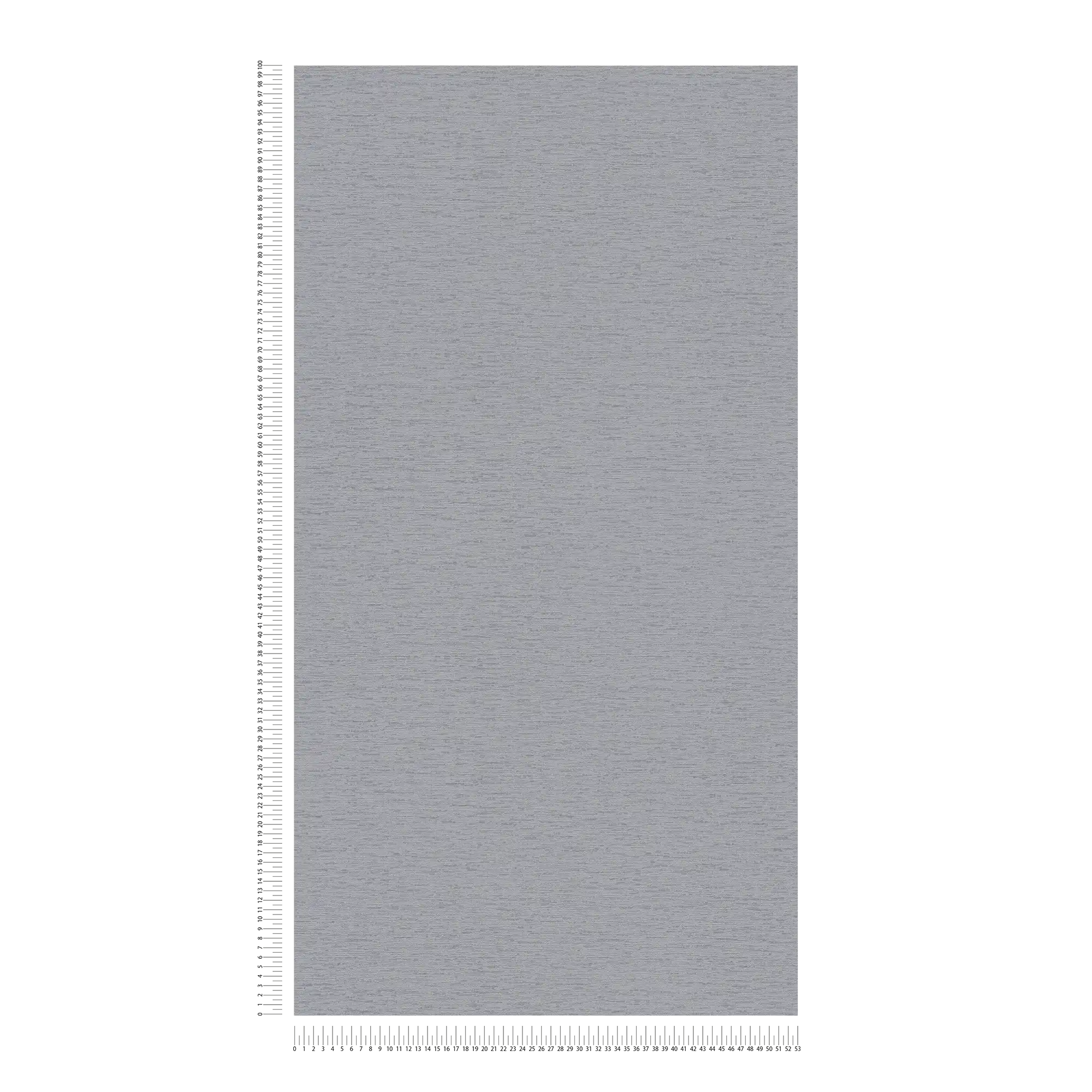             Tapete einfarbig in Gewebestruktur, matt – Grau
        