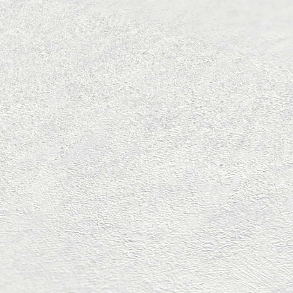             Unitapete mit Strukturmuster in dezenten Farbtönen – Weiß, Grau
        