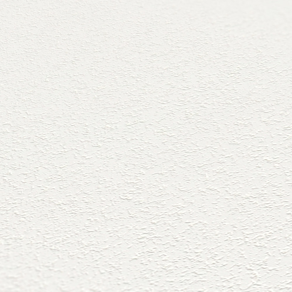             Überstreichbare Tapete mit feiner Sand-Struktur – Weiß
        