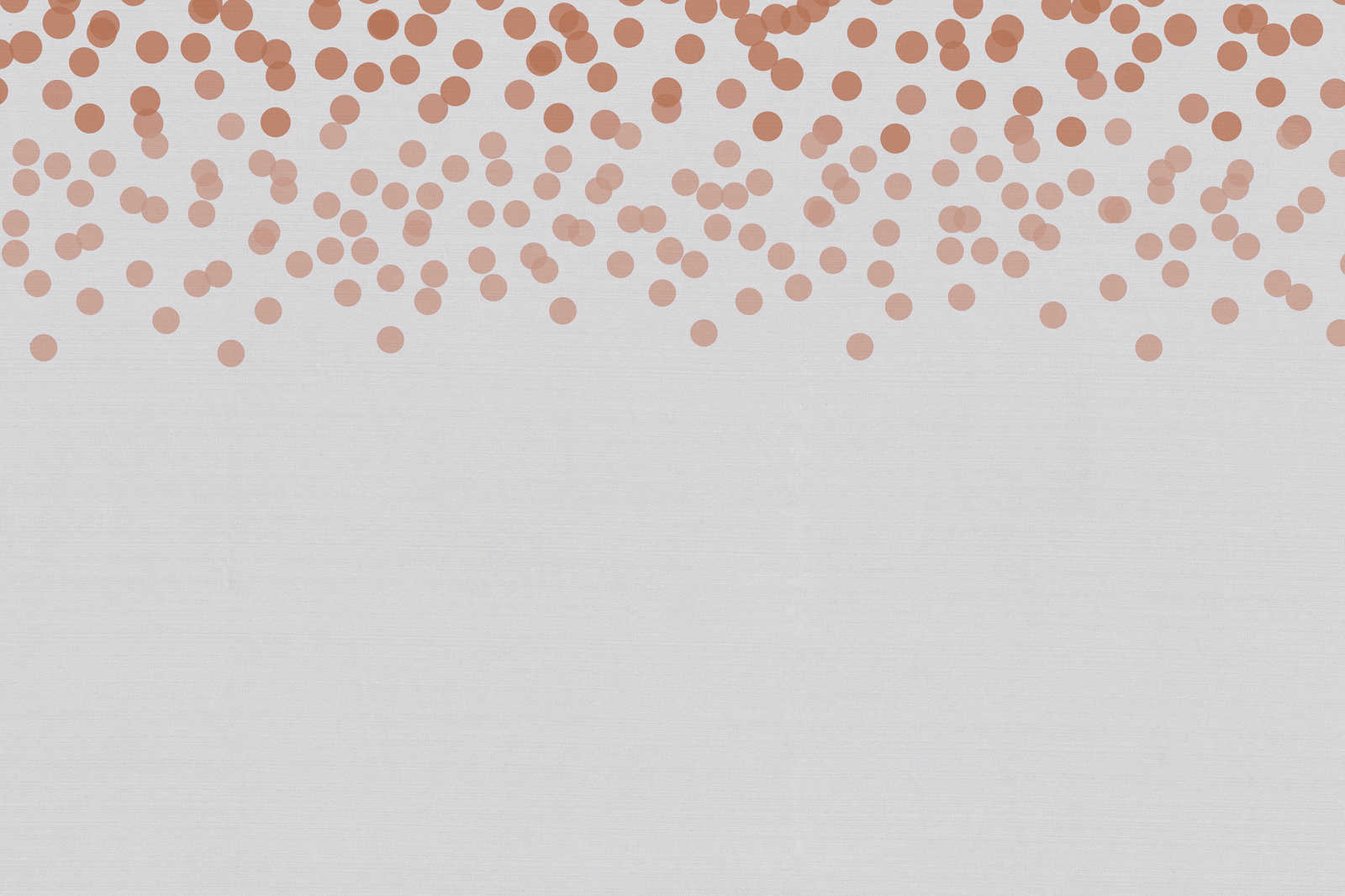             Leinwandbild mit dezenten Punkt-Muster | rot, grau – 0,90 m x 0,60 m
        