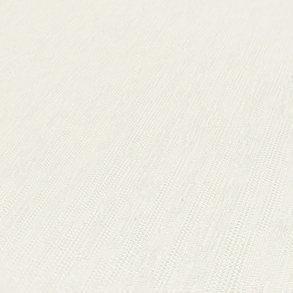             Vliestapete mit feinem Strukturmuster überstreichbar – Weiß
        