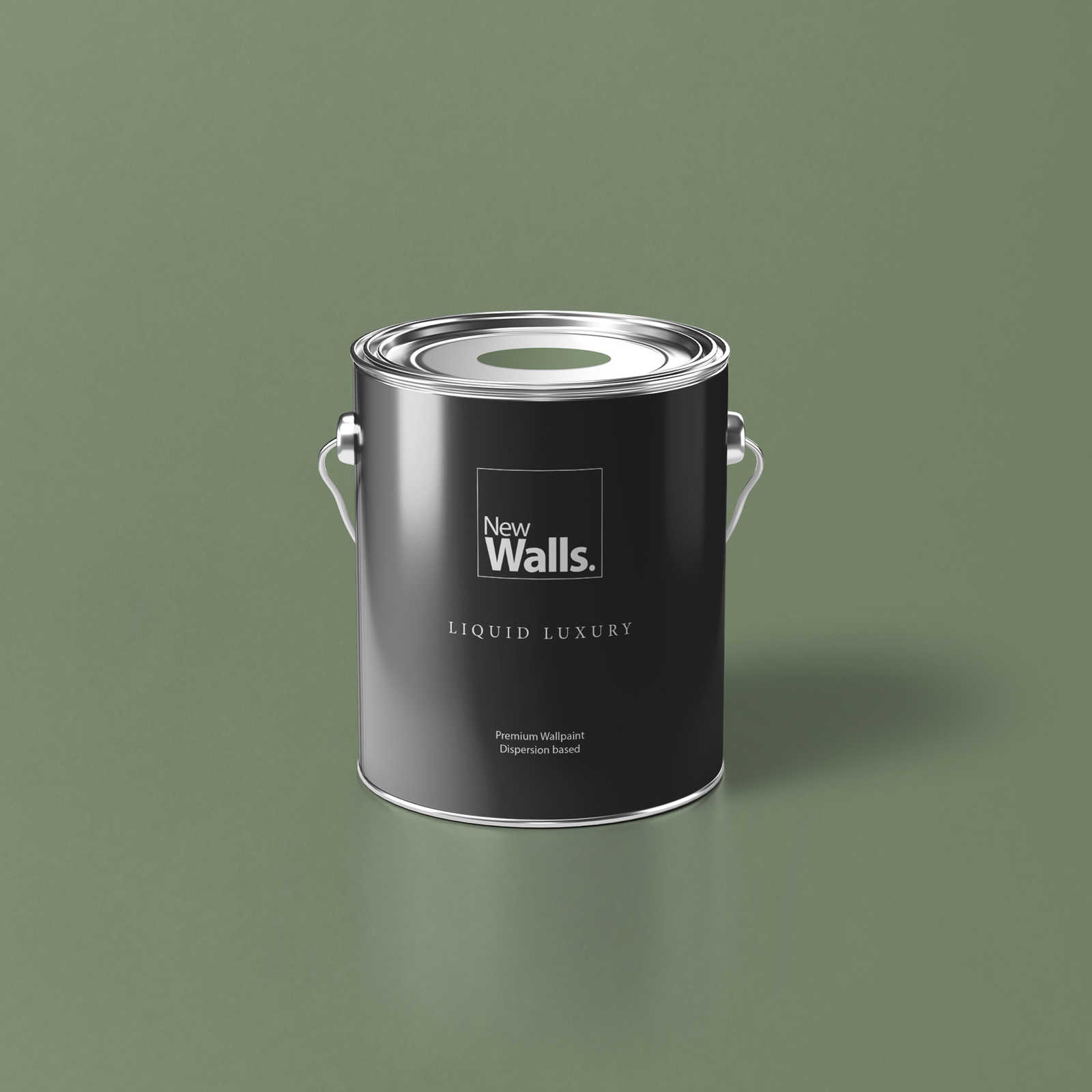 Premium Wandfarbe natürliches Olivgrün »Gorgeous Green« NW503 – 2,5 Liter
