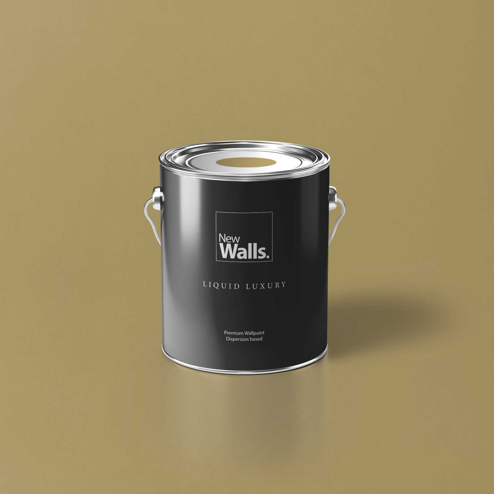 Premium Wandfarbe warmes Khaki »Lucky Lime« NW605 – 2,5 Liter
