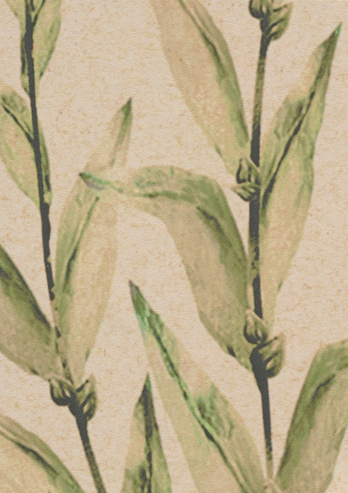             Tapeten Neuheit – Motivtapete Botanical Print mit Blumen & Blättern
        