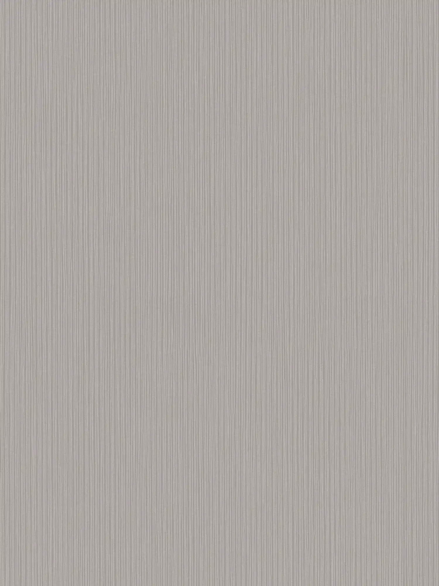 Vliestapete Grau unifarben, schmales Linien-Muster
