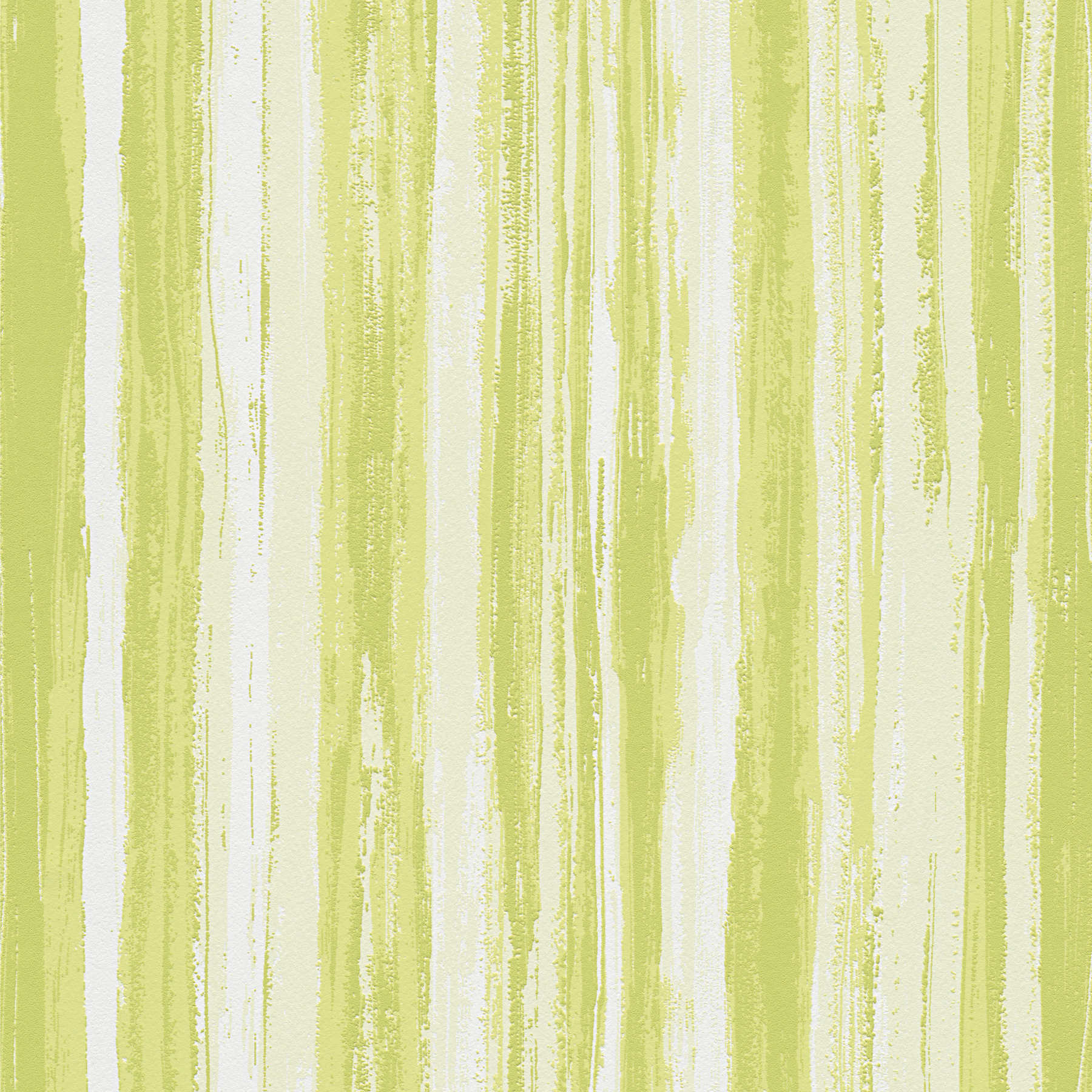             Grüne Tapete mit natürlichem Linienmuster – Grün, Weiß
        