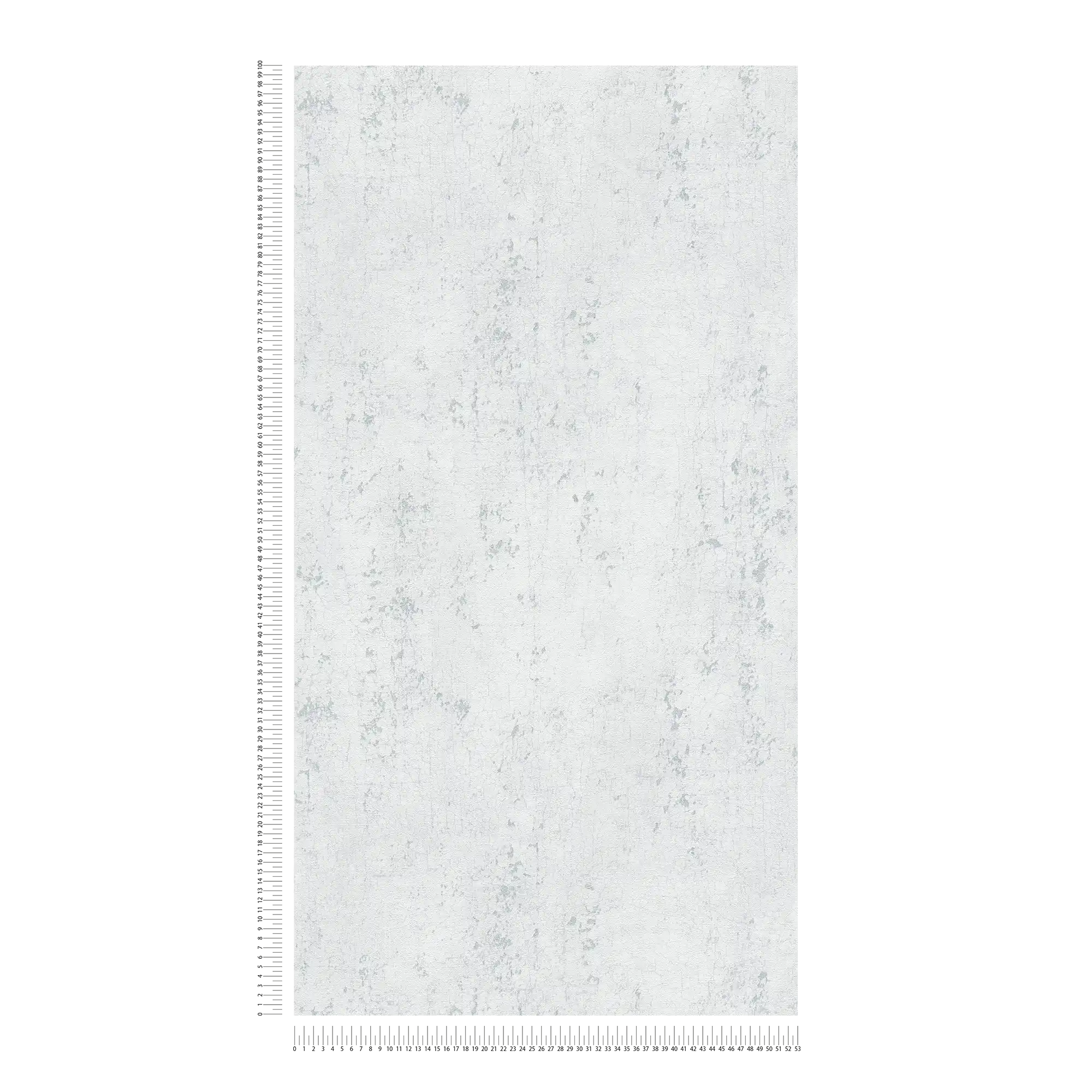             Putzoptik Tapete Hellgrau mit Silber Krakelee – Grau, Metallic, Weiß
        