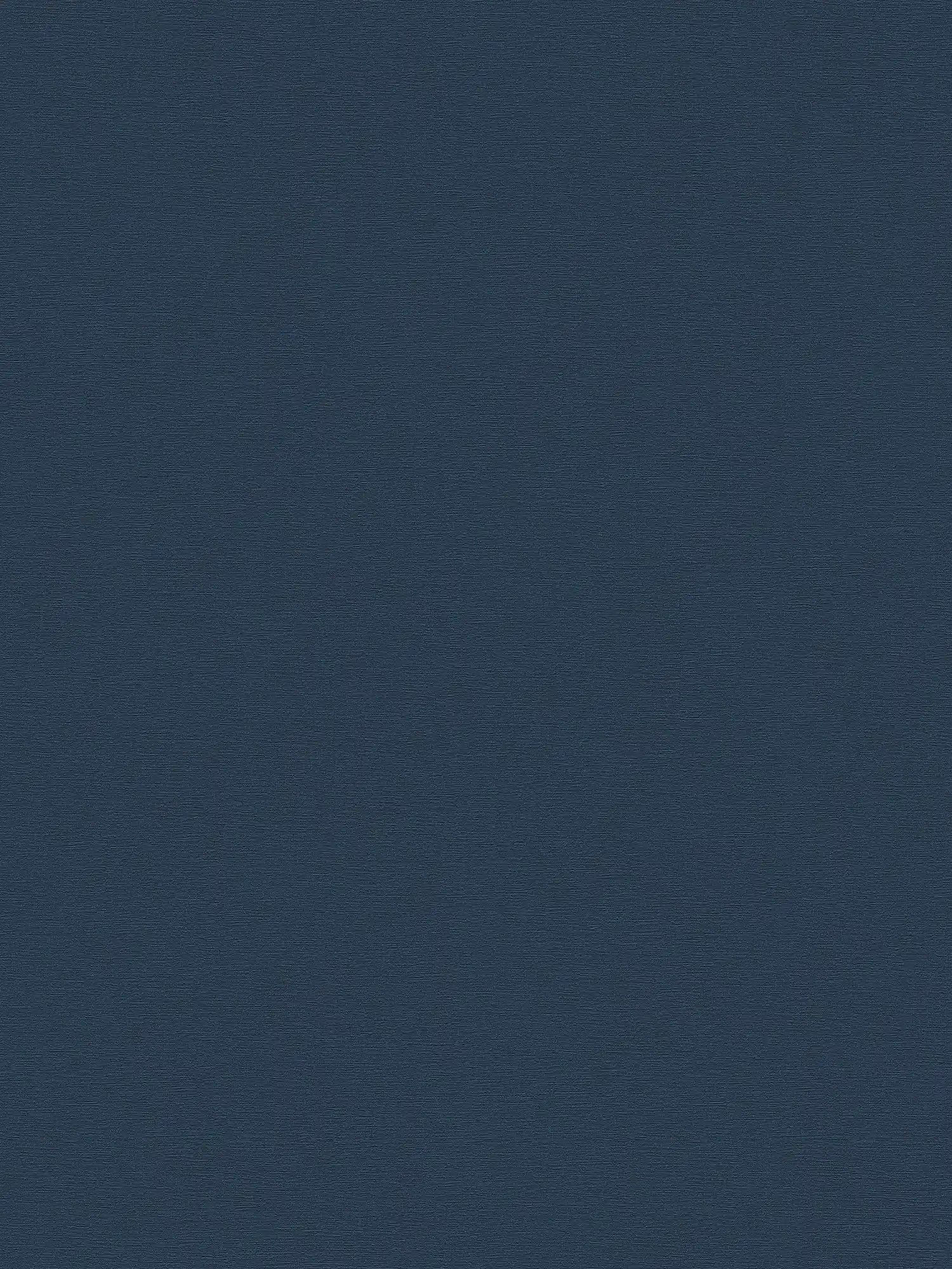 Dunkle Tapete Leinen-Struktur, uni & seidenmatt – Blau

