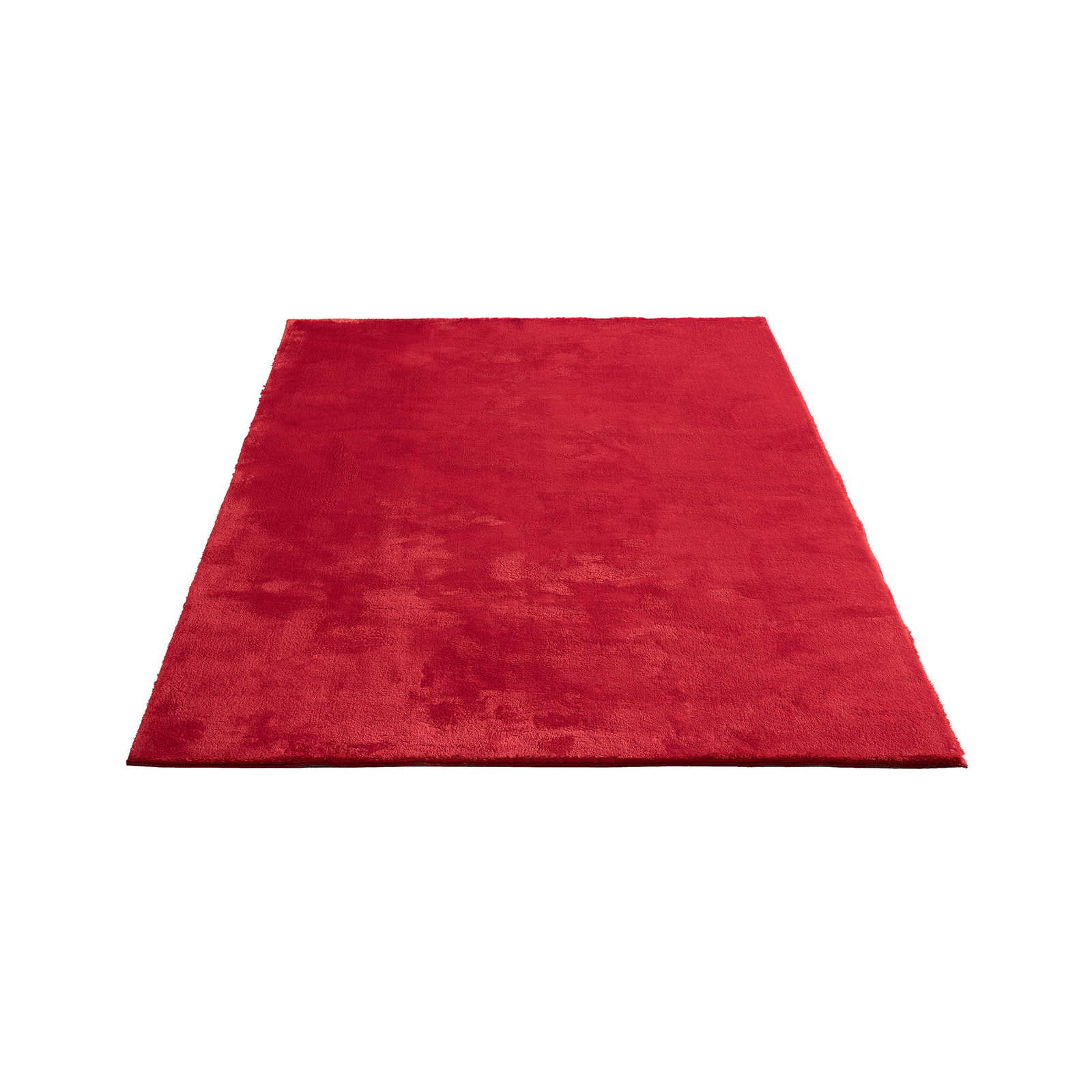Besonders weicher Hochflor Teppich in Rot – 230 x 160 cm
