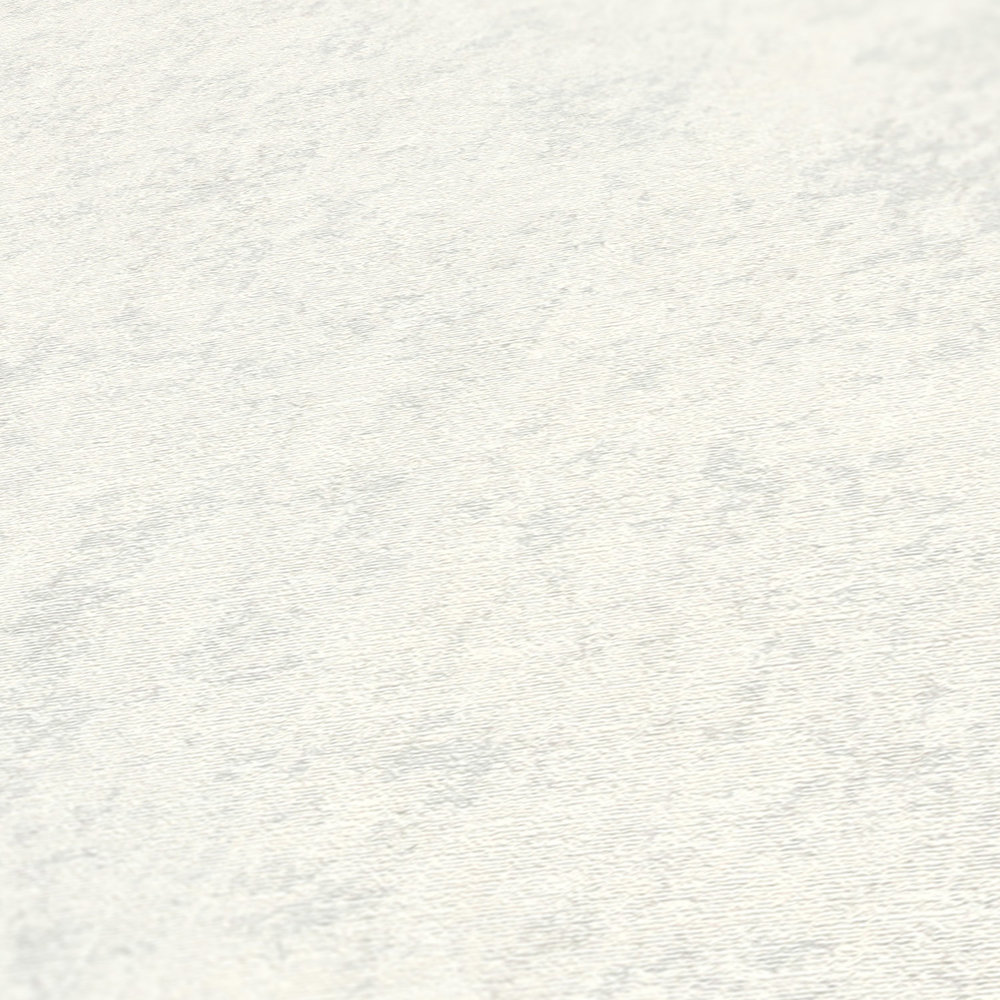             Scandi Stil Tapete uni Strukturdesign – Grau, Weiß
        