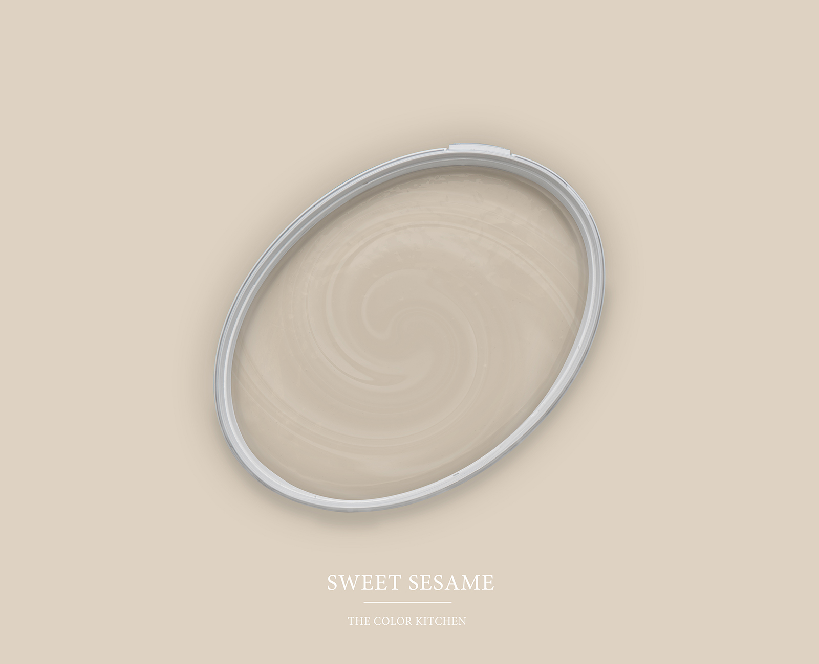 Wandfarbe in zeitlosem Beige »Sweet Sesame« TCK6000 – 5 Liter
