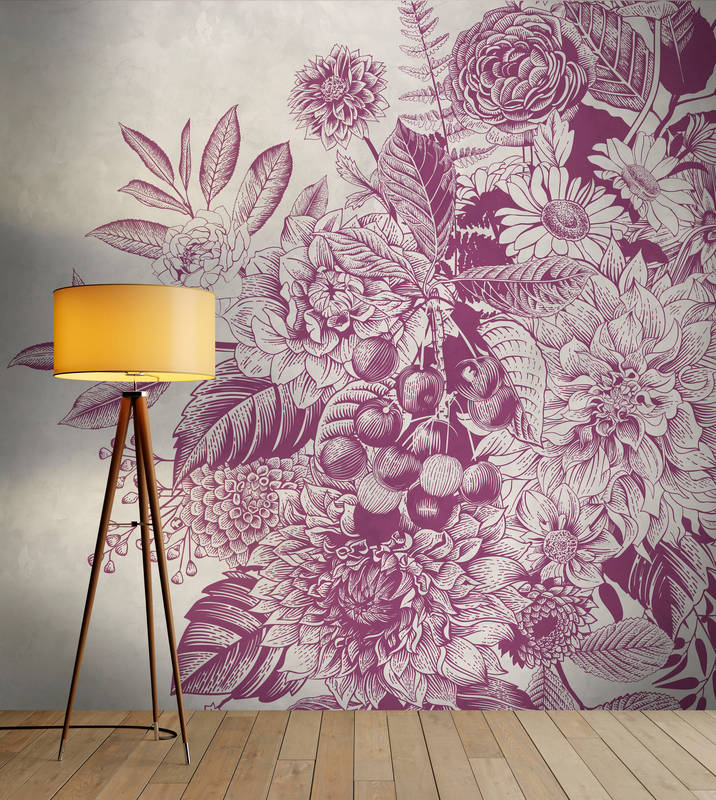             Fototapete Blumen Strauch – Walls by Patel
        