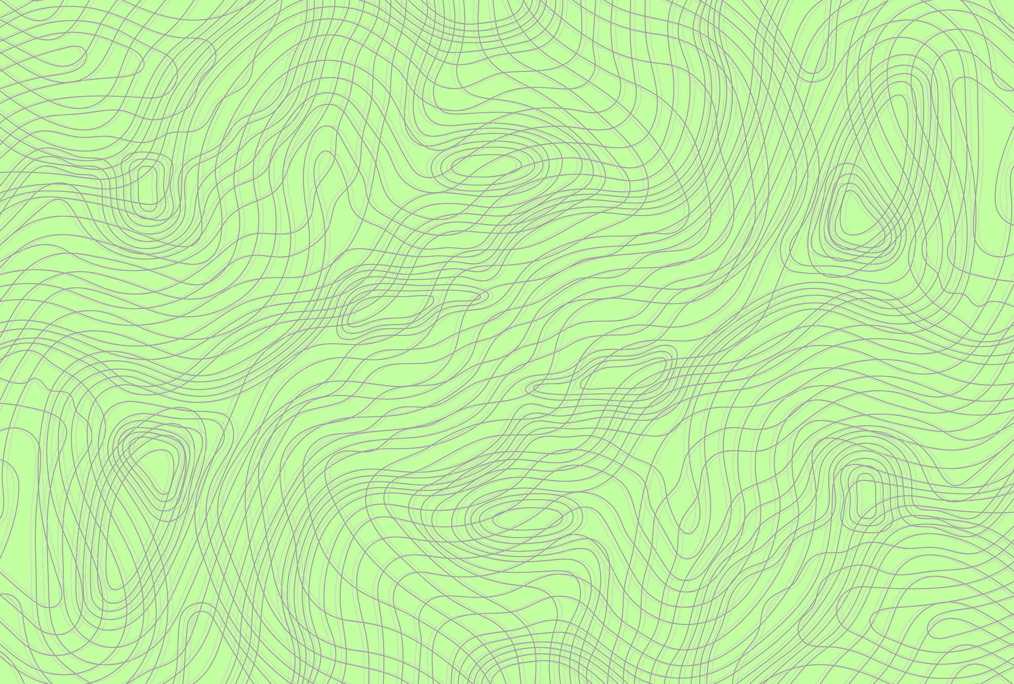             Grüne Fototapete mit Linien Design – Grün, Grau
        