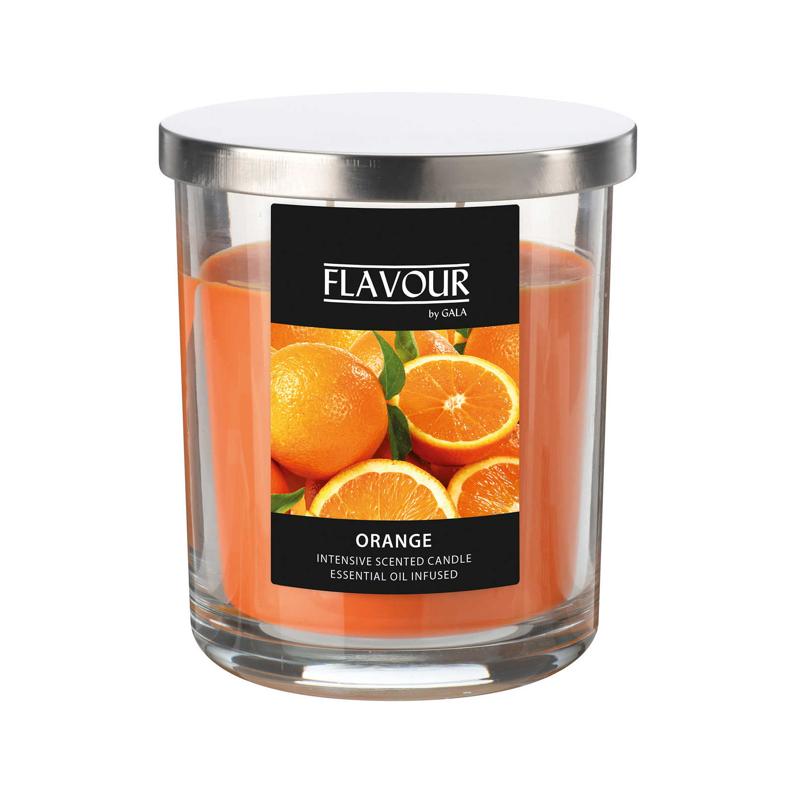         Orange Duftkerze mit stimmungshebendem Duft – 380g
    