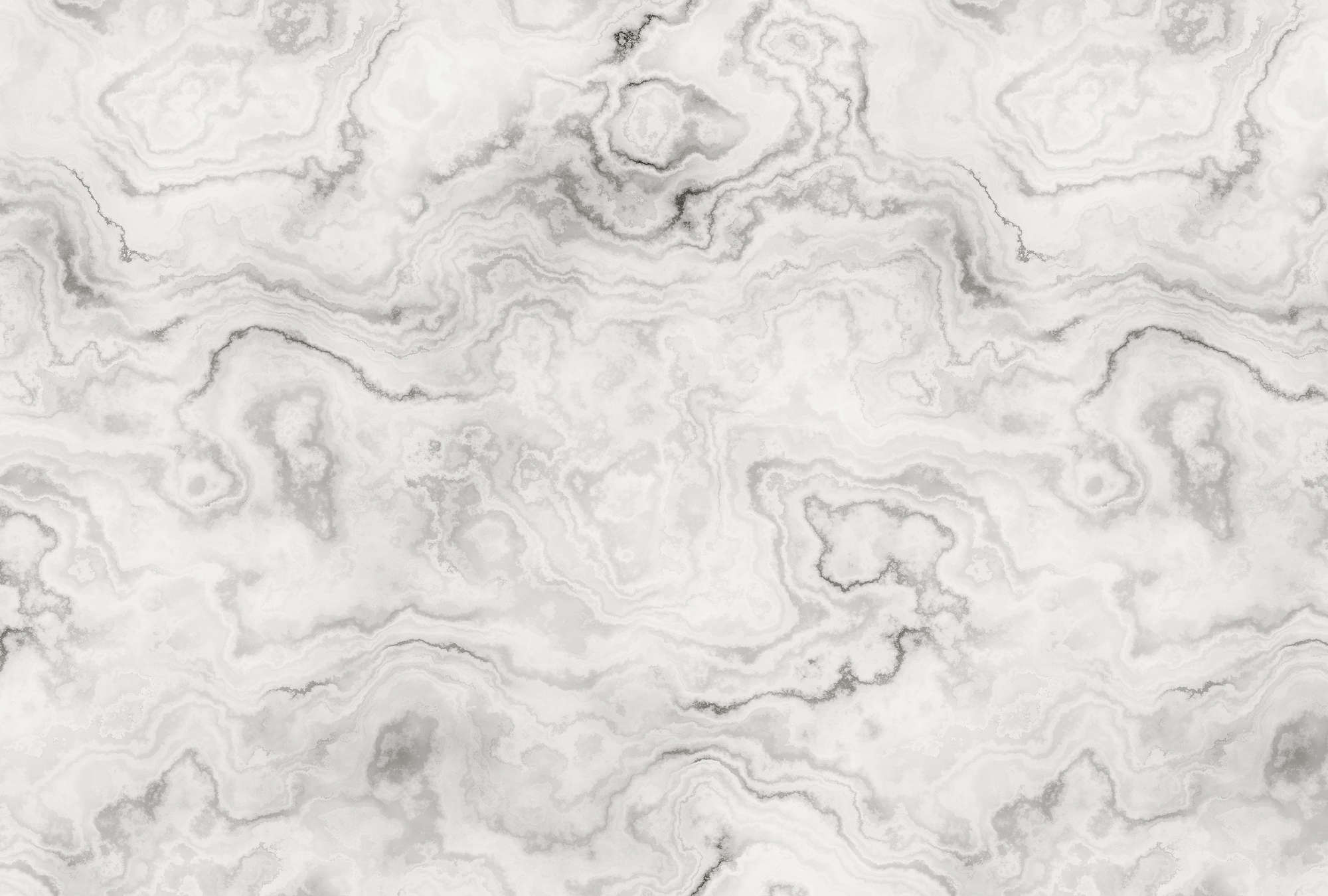             Carrara 1 - Fototapete in eleganter Marmoroptik – Grau, Weiss | Struktur Vlies
        