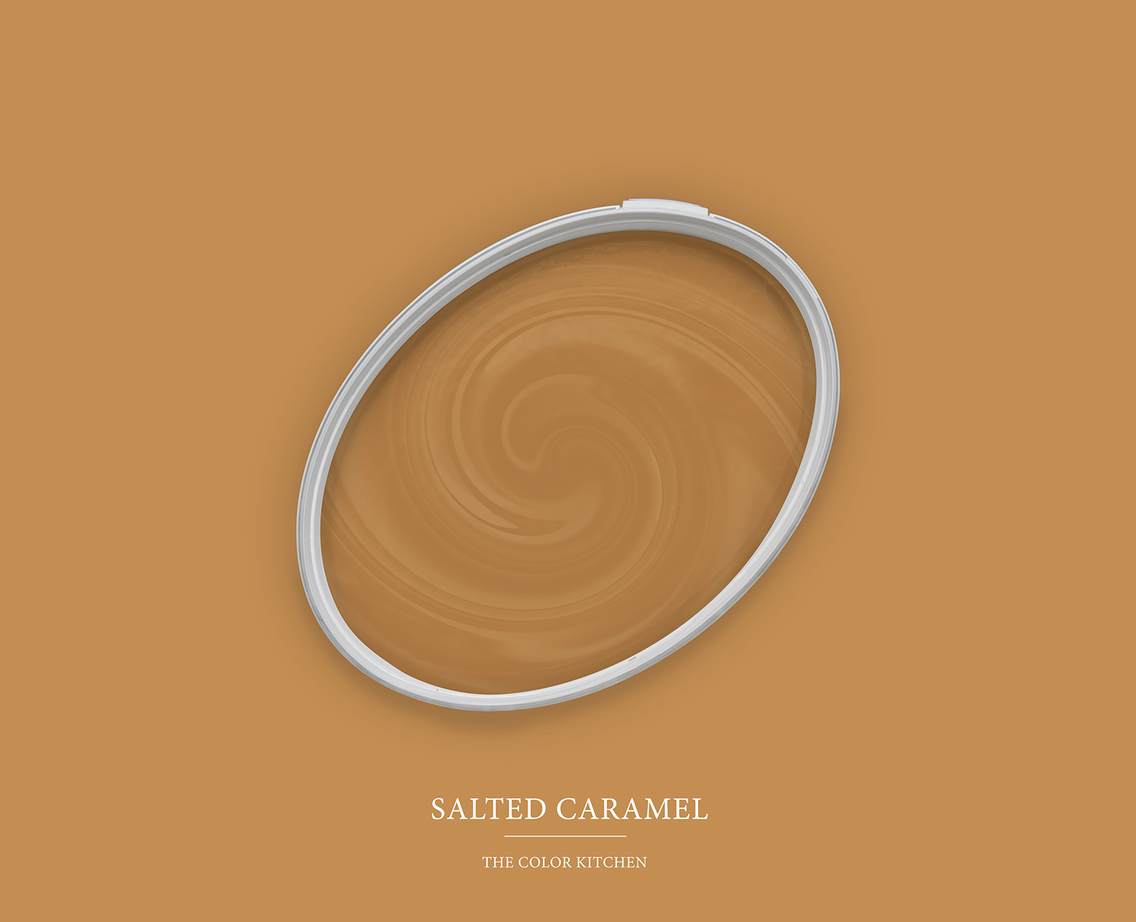 Wandfarbe in intensivem Caramel »Salted Caramel« TCK5007 – 5 Liter
