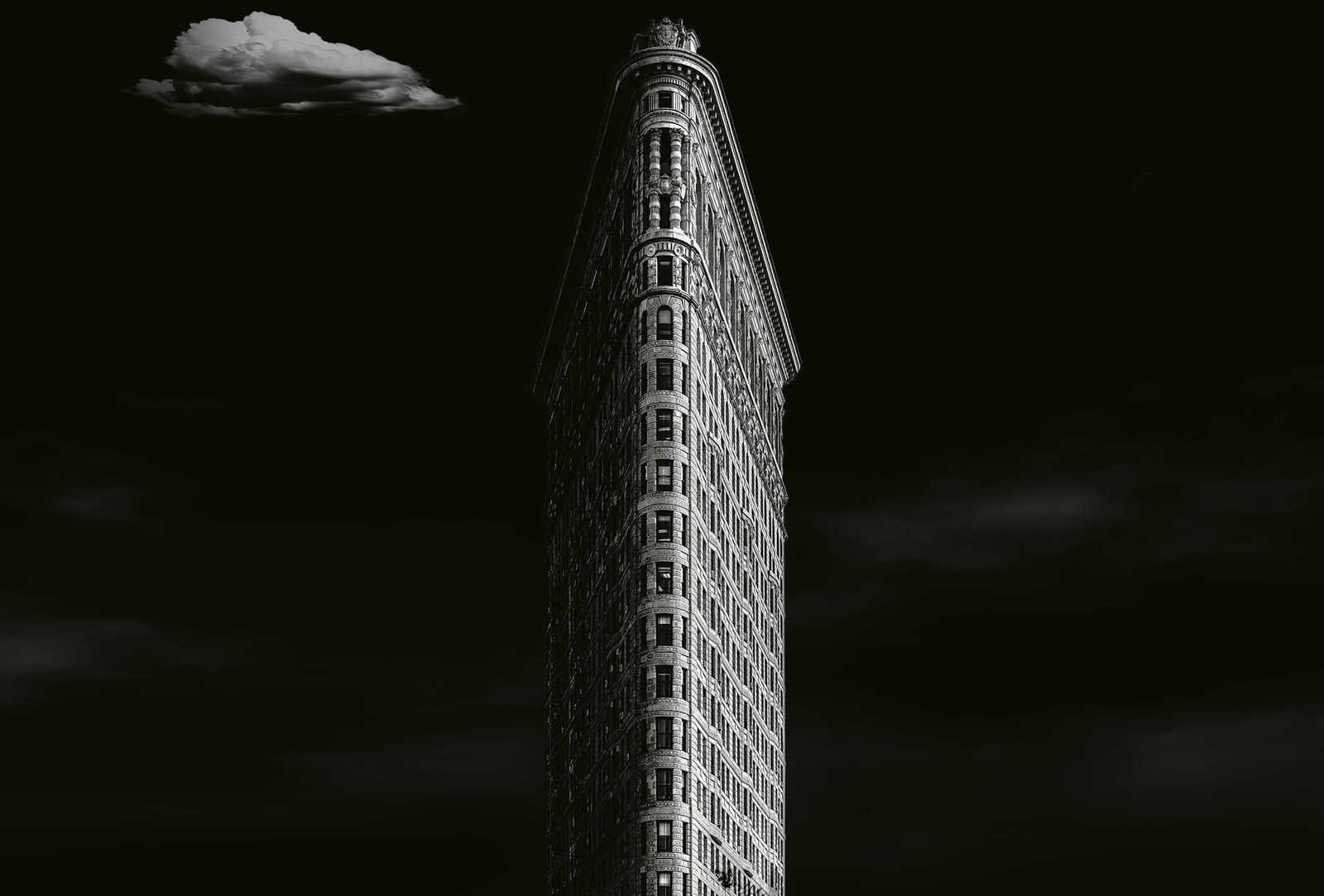         Fototapete Hochhaus in New York – Schwarz, Weiß, Grau
    