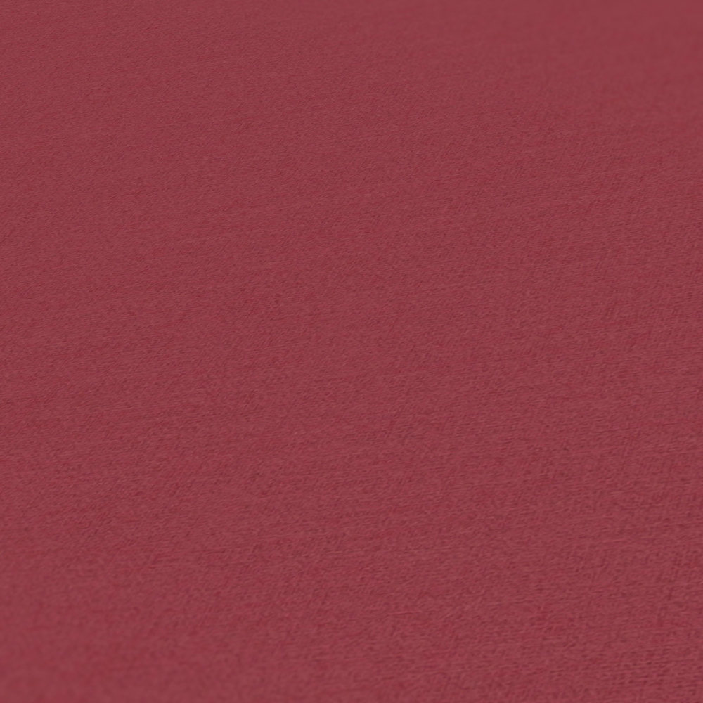             Unitapete in Textil-Optik – Rot
        