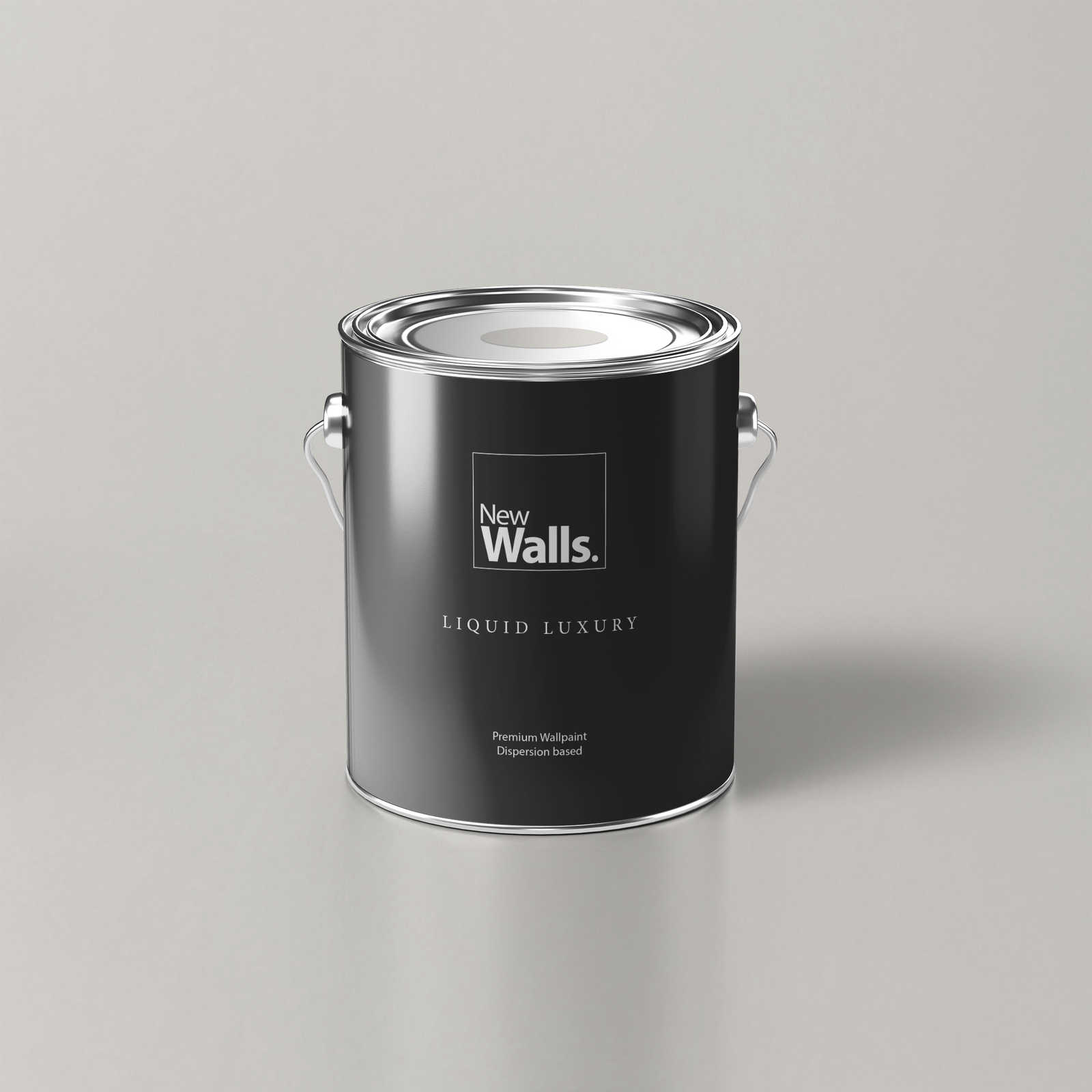 Premium Wandfarbe zeitloses Hellgrau »Creamy Grey« NW108 – 5 Liter
